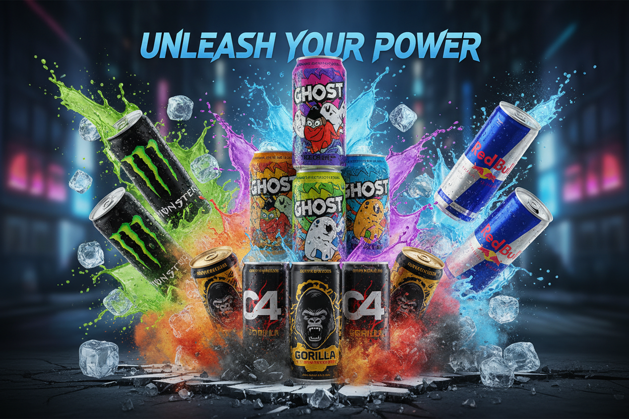 Imported Energy Drinks