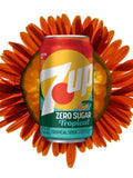 7UP Tropical Zero Sugar – 355ml Imported Exotic Can