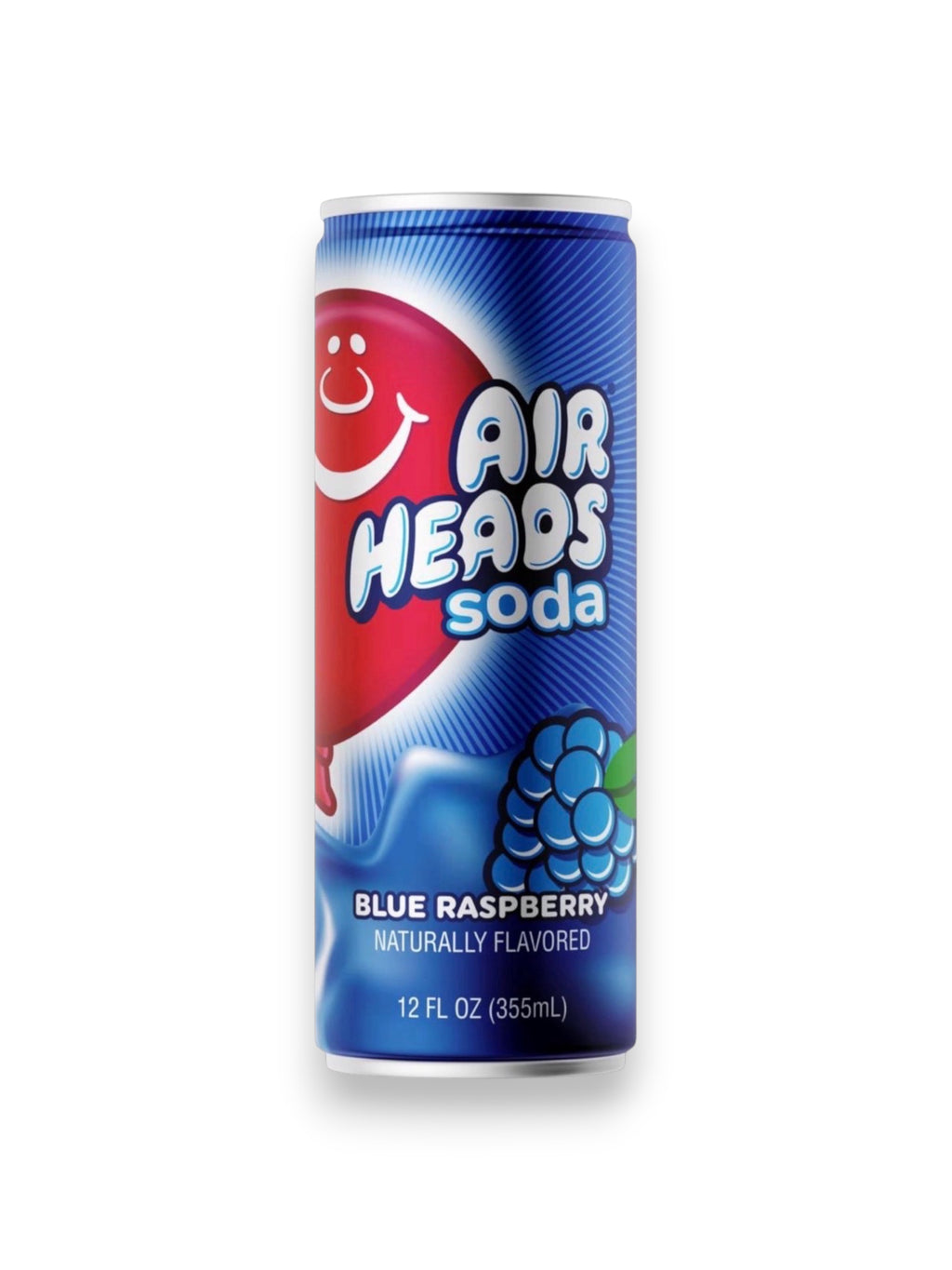 Airheads Blue Raspberry Soda 12oz (355ml) – Blue Raspberry Candy Drink USA from Miami Florida Imported