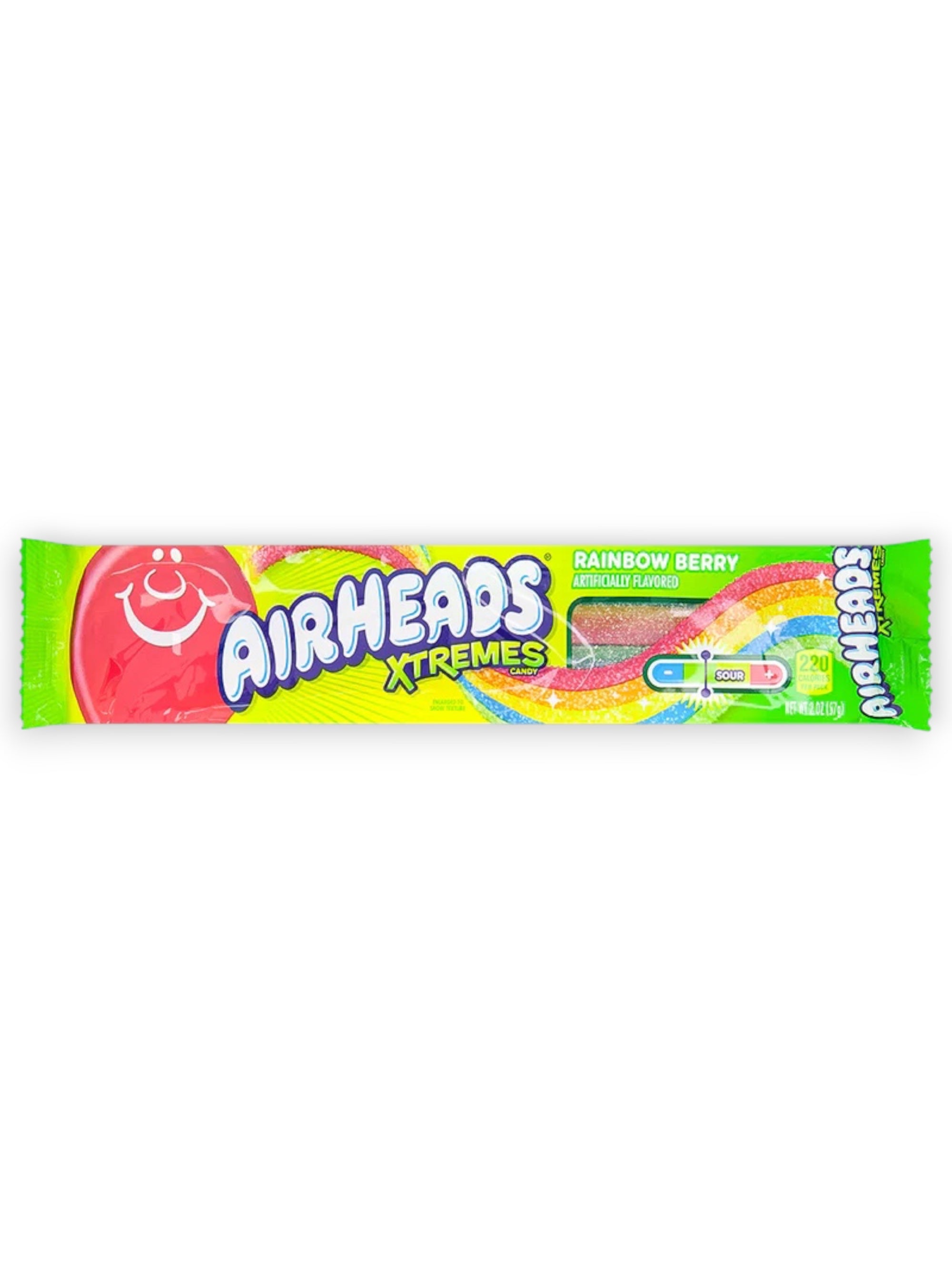 Airheads Xtremes Rainbow Berry Sour Candy | Sweet & Sour Chewy Candy Belts