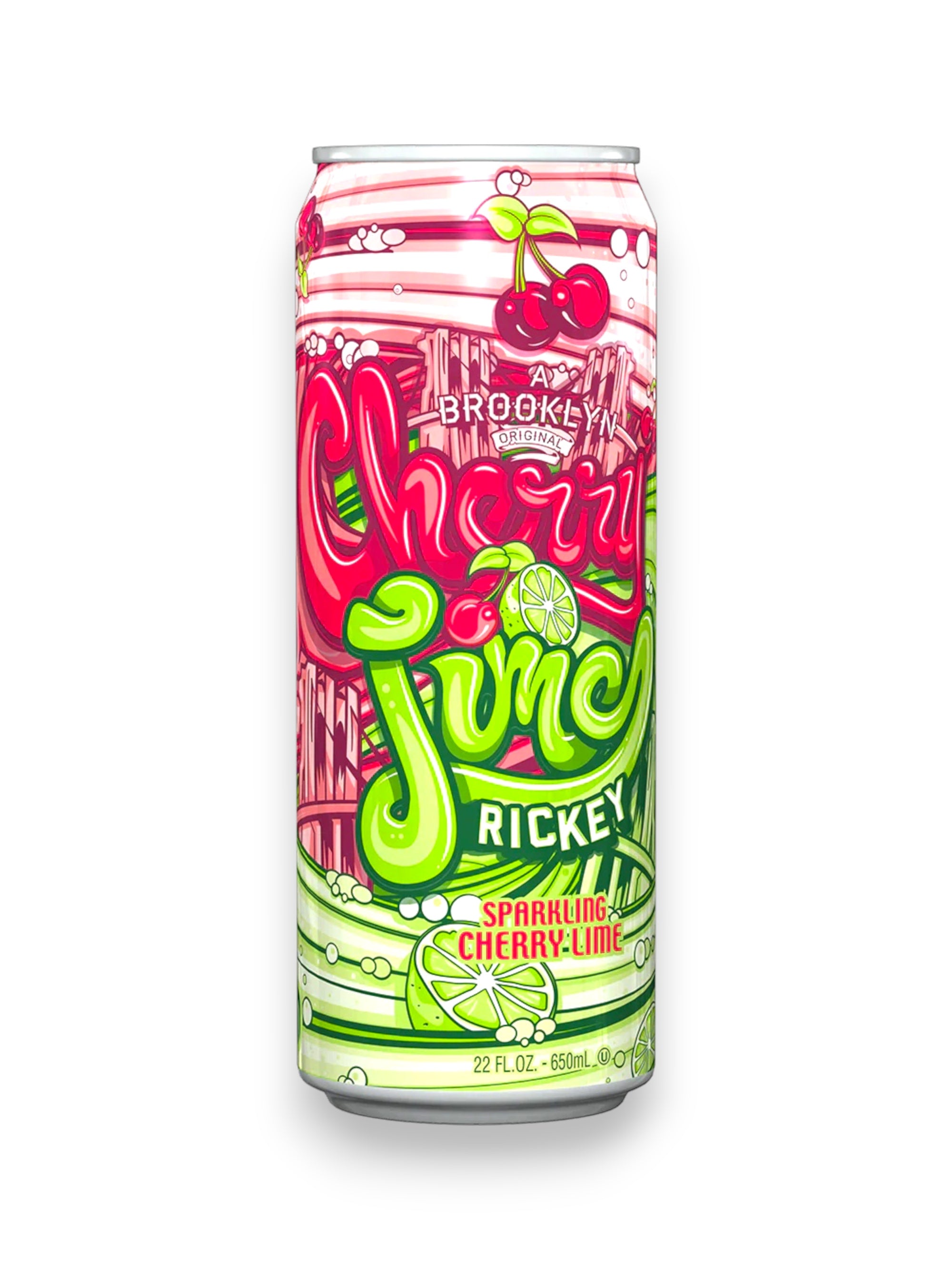 Arizona Sparkling Cherry Lime Drink 680ml Can – Refreshing Sparkling Beverage
