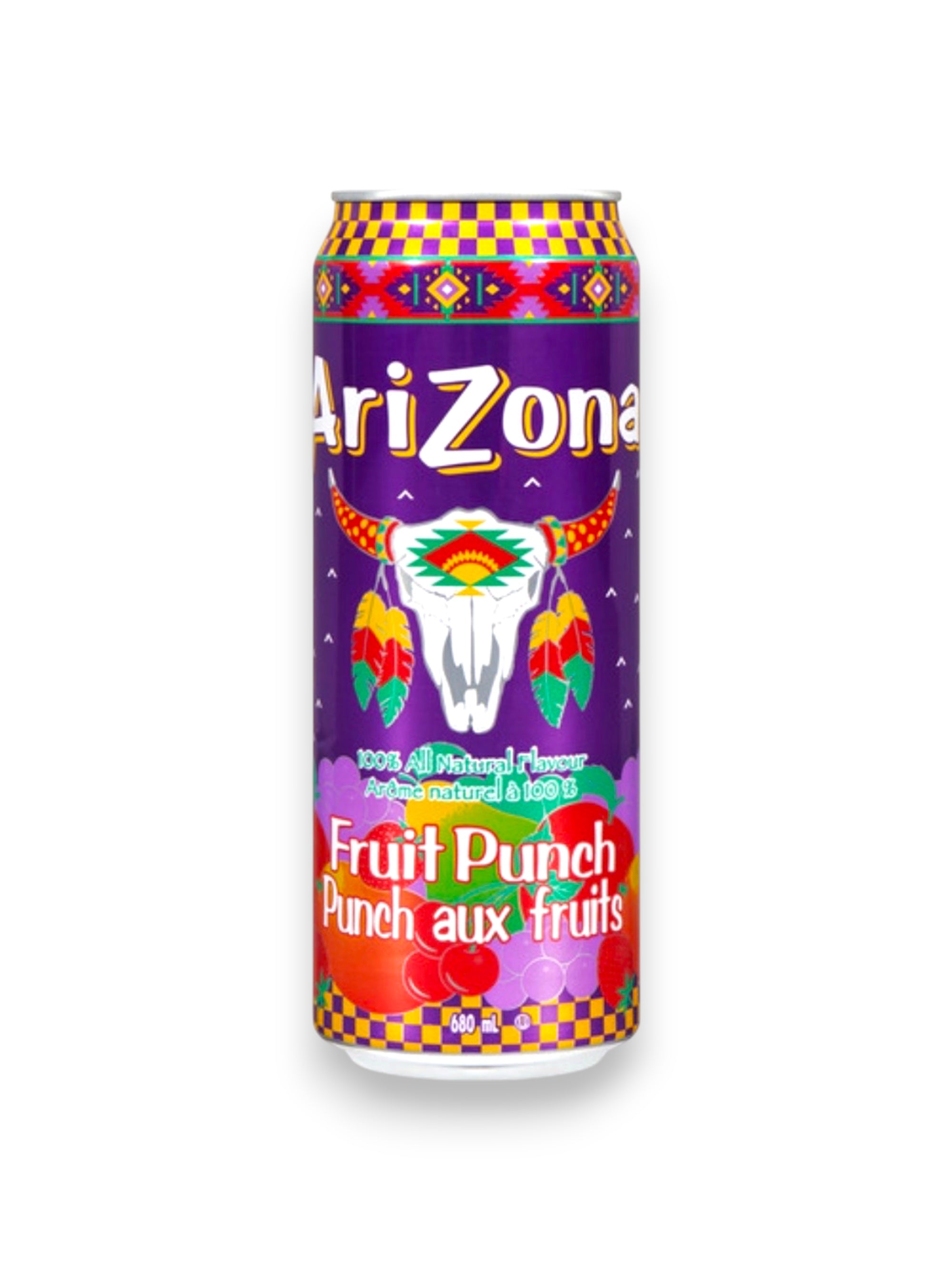Arizona Fruit Punch Drink 680ml Can – Refreshing Fruit Beverage