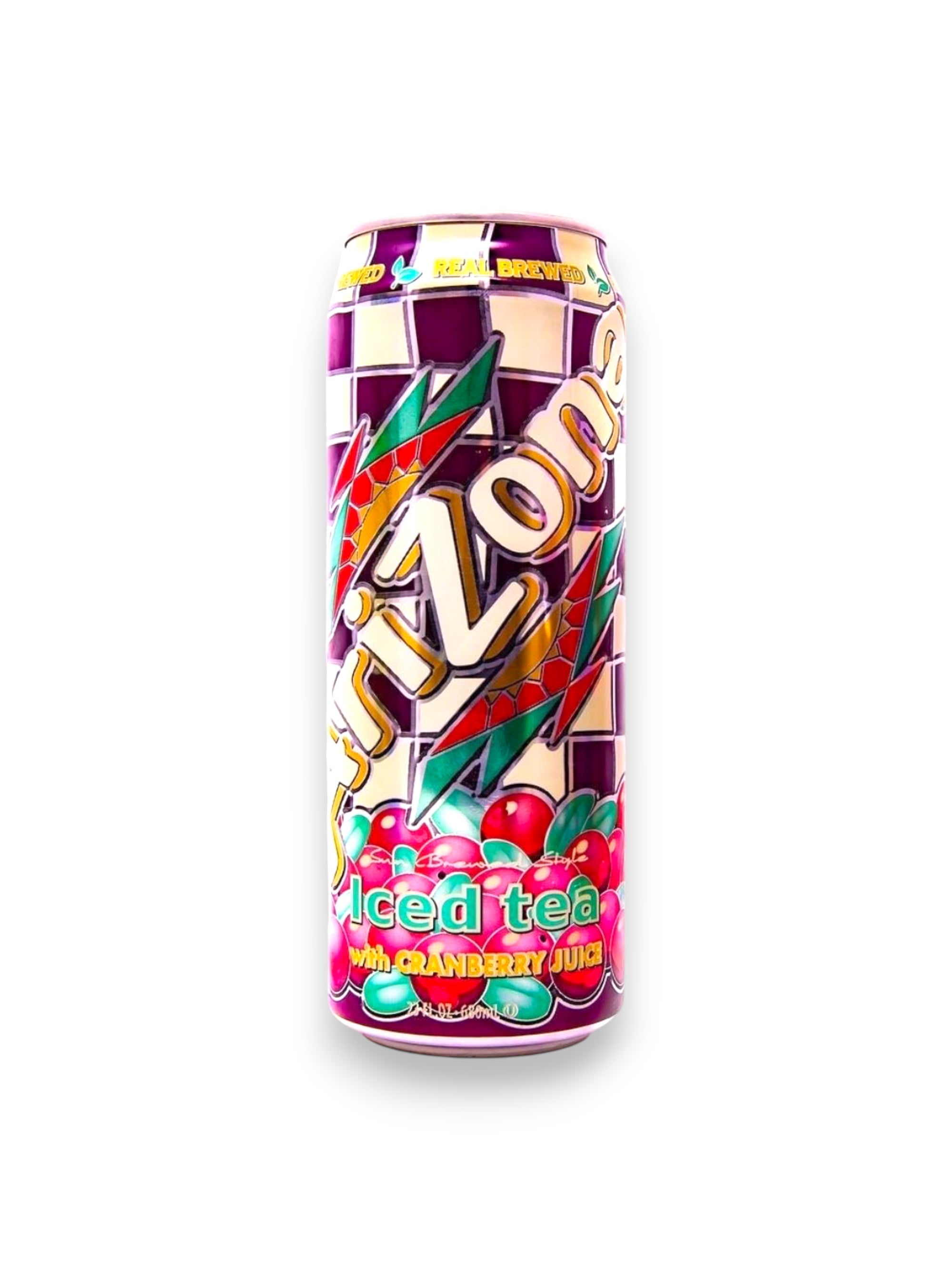 Arizona Iced Tea with Cranberry 680ml Can – Refreshing Tea Beverage