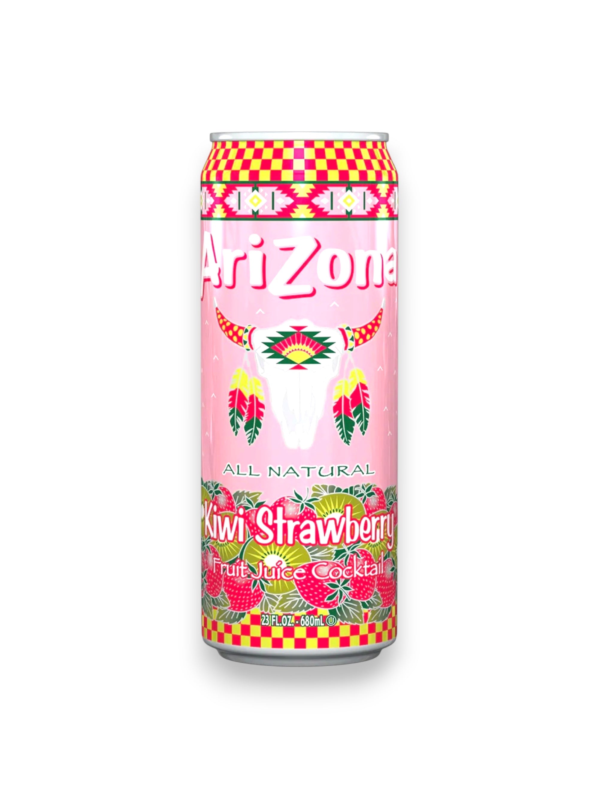 Arizona Kiwi Strawberry Drink 680ml Can – Refreshing Fruit Beverage