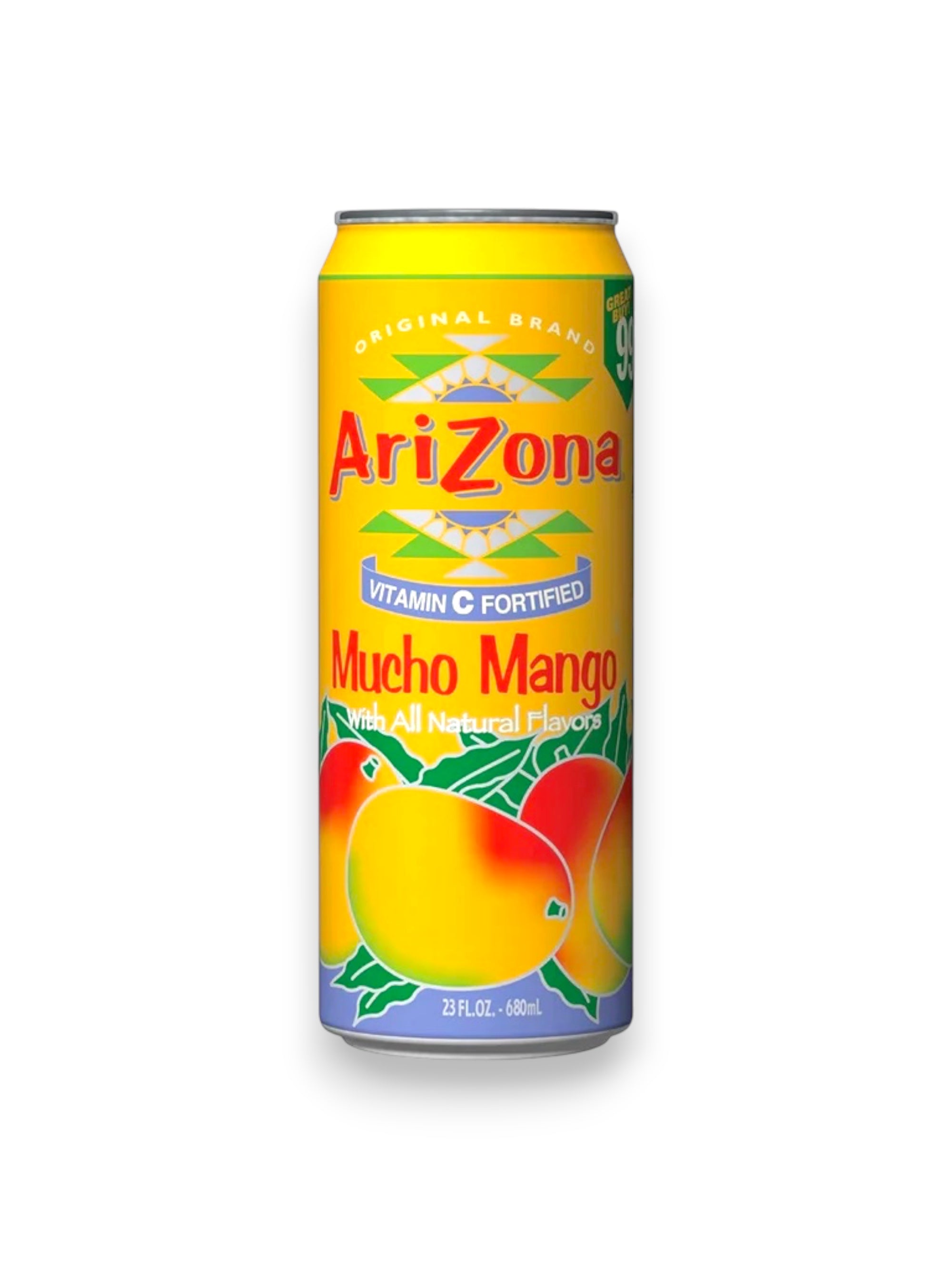 Arizona Mucho Mango Drink 680ml Can – Tropical Mango Beverage