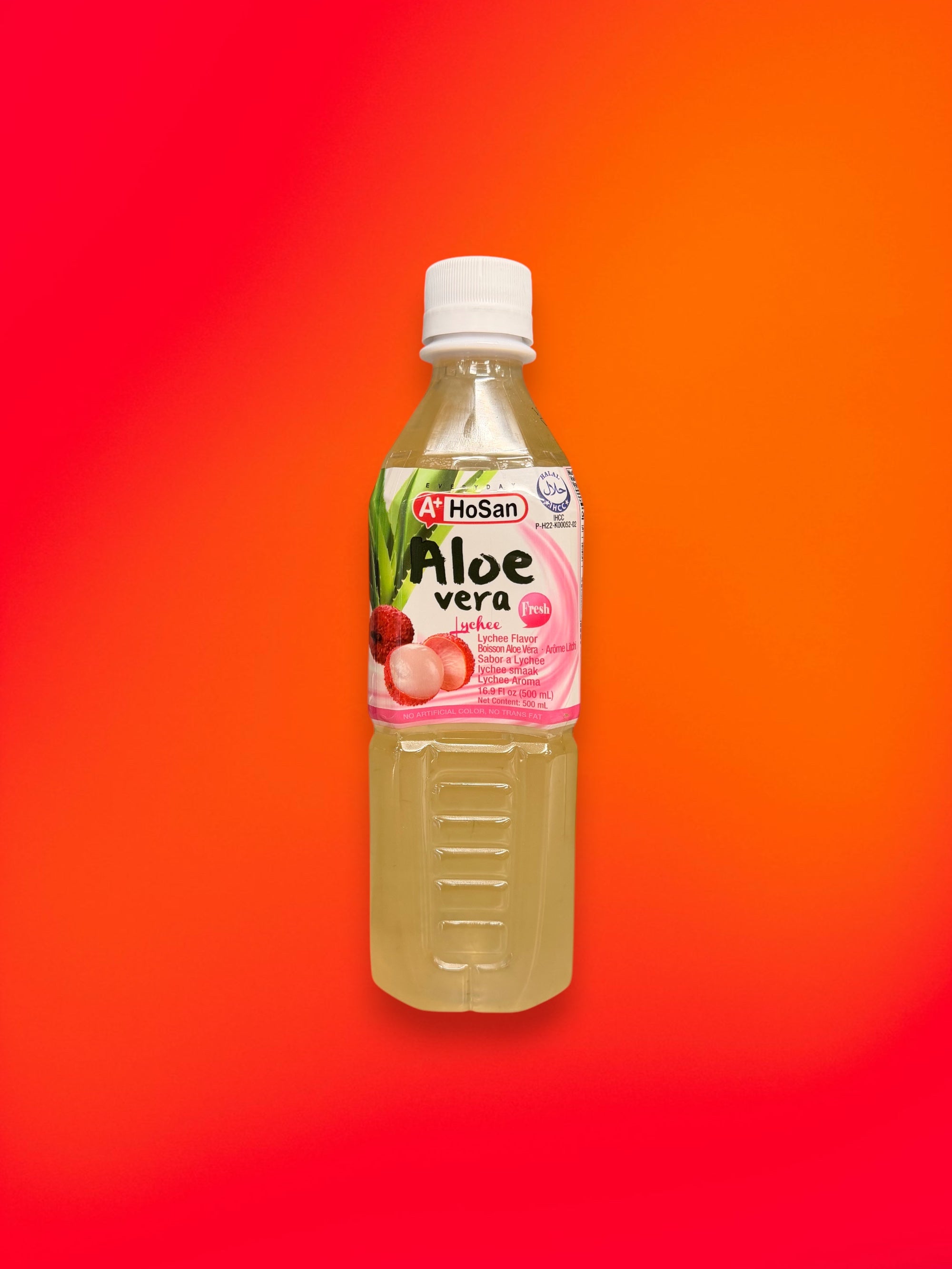 A+ HoSan Aloe Vera Juice Lychee Flavour 500ml – Imported Korean Drink