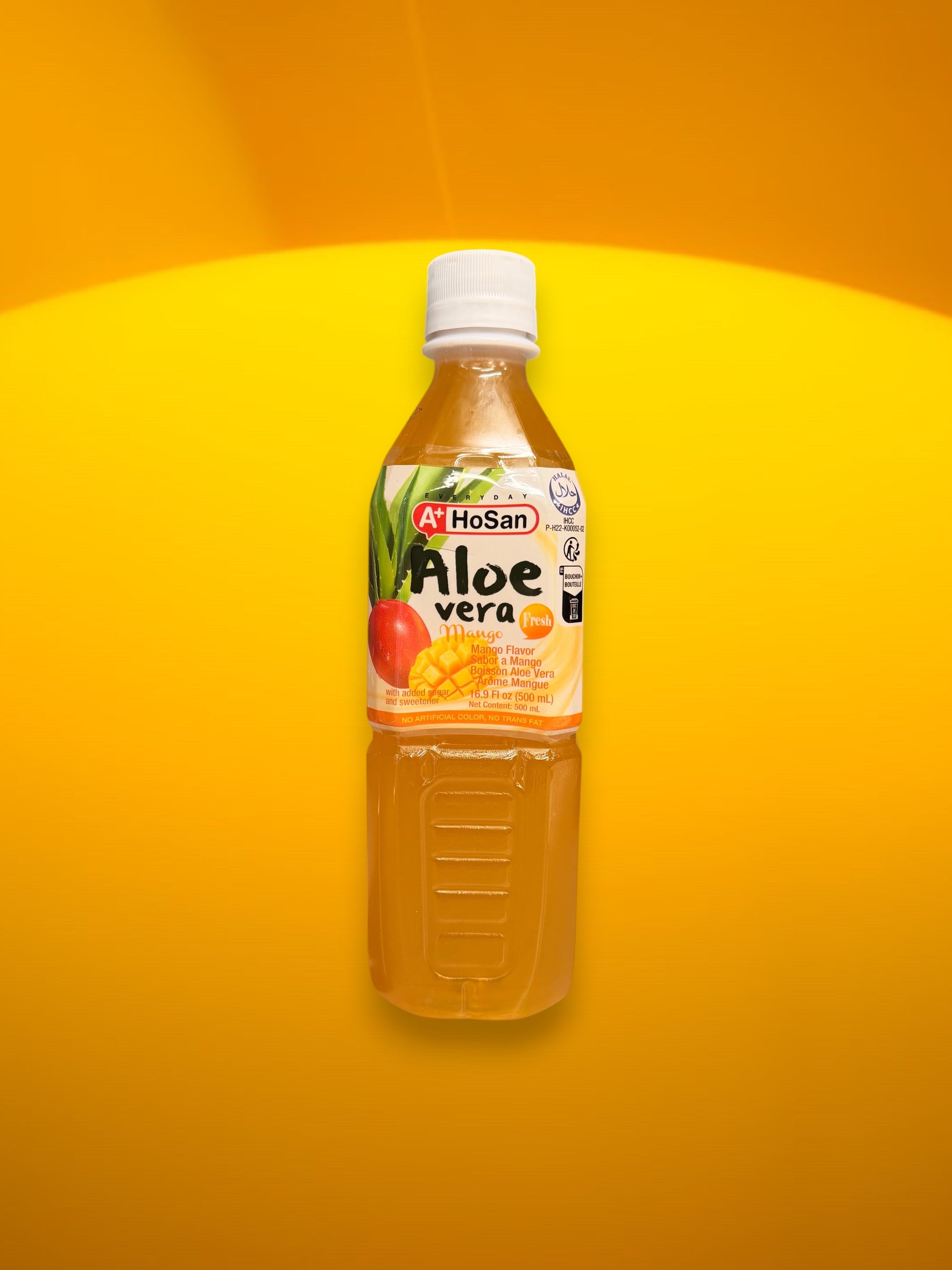 A+ HoSan Aloe Vera Juice Mango Flavour 500ml – Imported Korean Drink