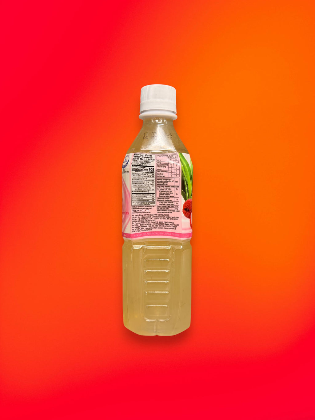 A+ HoSan Aloe Vera Juice Lychee Flavour 500ml – Imported Korean Drink