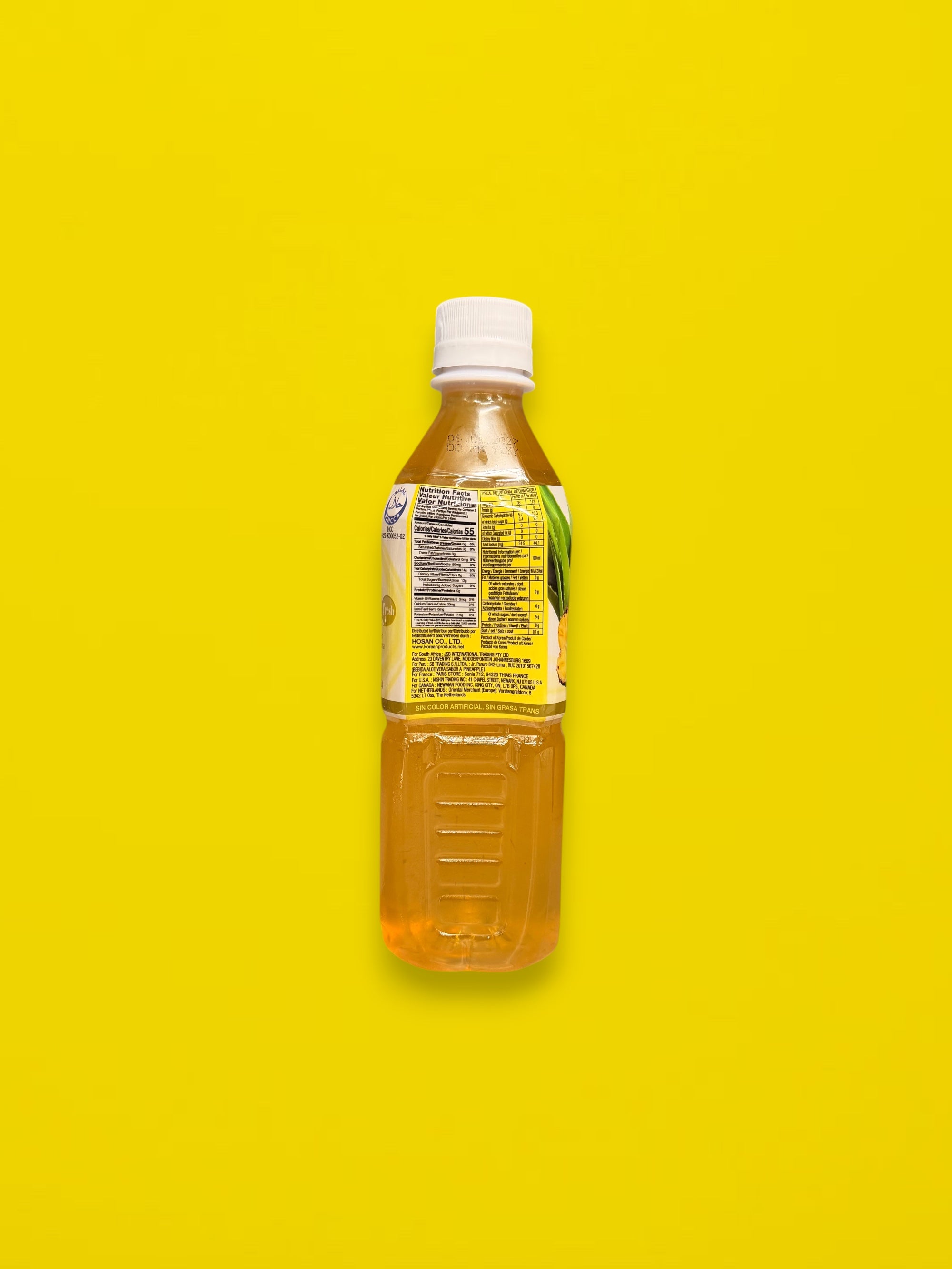 A+ HoSan Aloe Vera Juice Pineapple Flavour 500ml – Imported Korean Drink