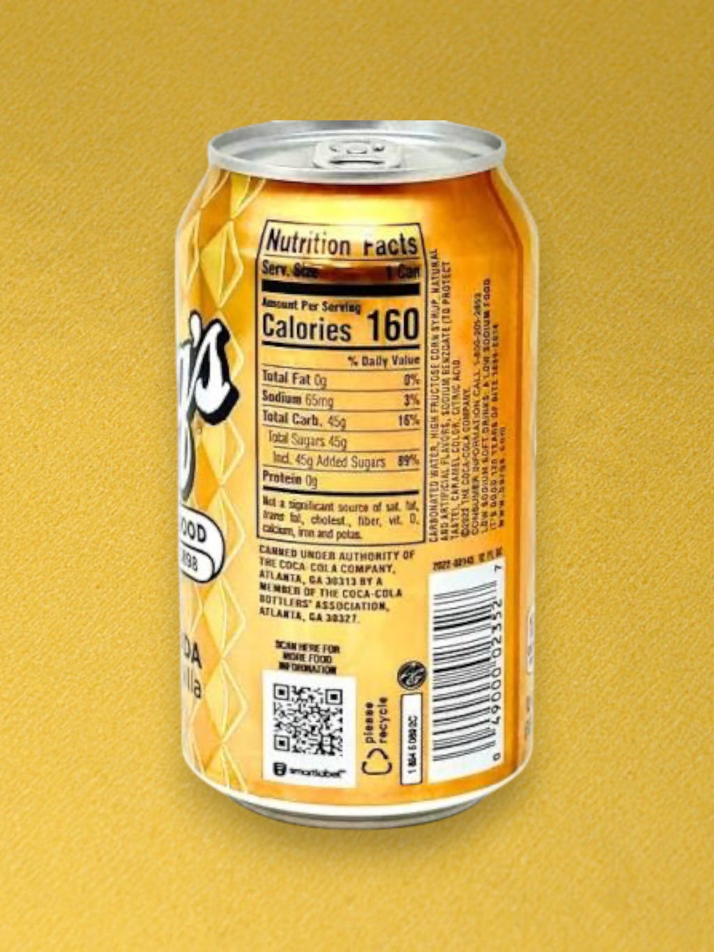 Barq’s French Vanilla Cream Soda 355ml Can – Atlanta USA Limited Edition Soft Drink