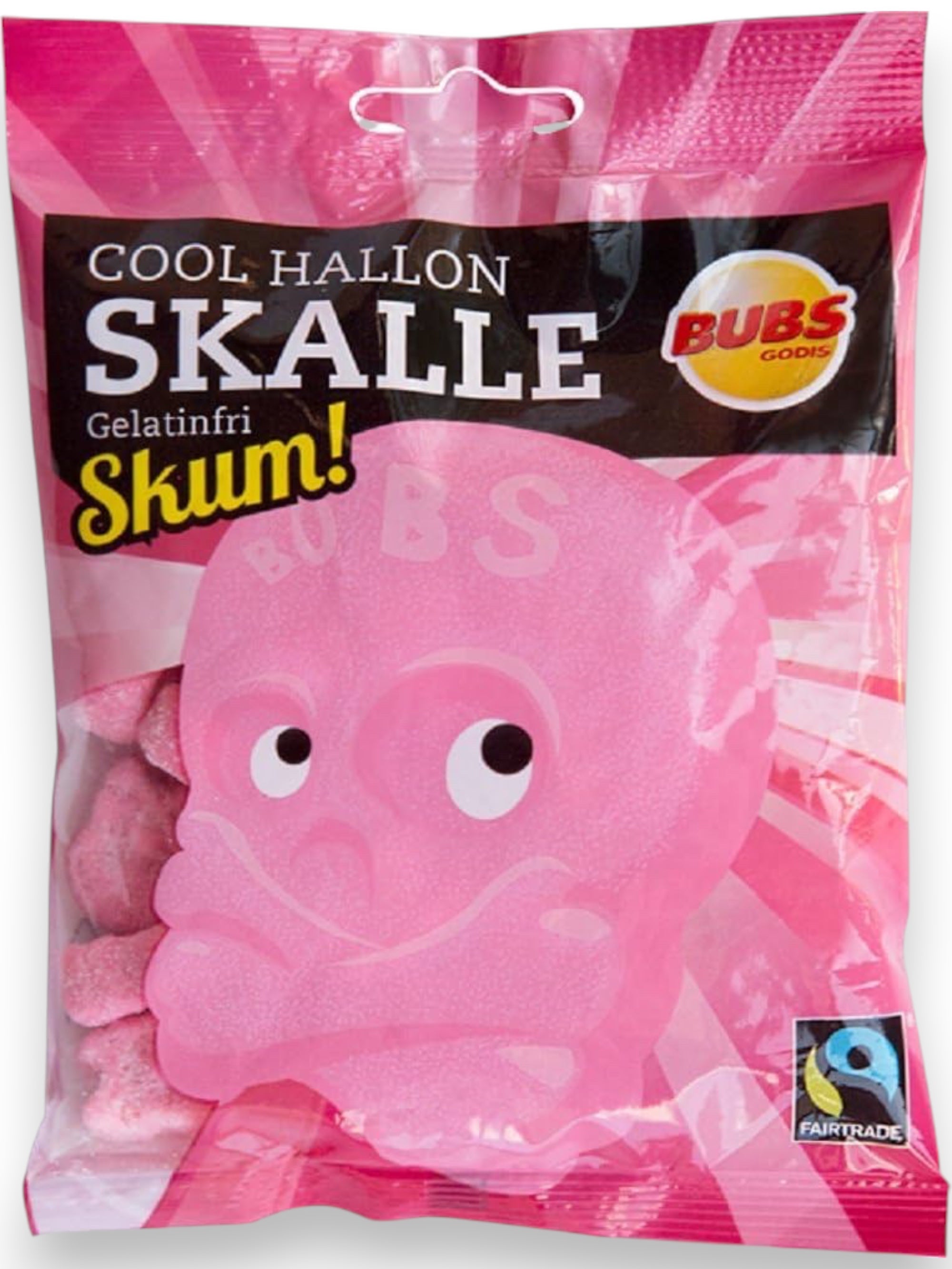Bubs Cool Hallon 90g – Imported Swedish Raspberry Sour Candy