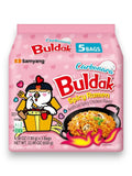 Samyang Buldak Carbonara Hot Chicken Flavor Ramen Multipack (Pack of 5) | Imported Korean Instant Noodles