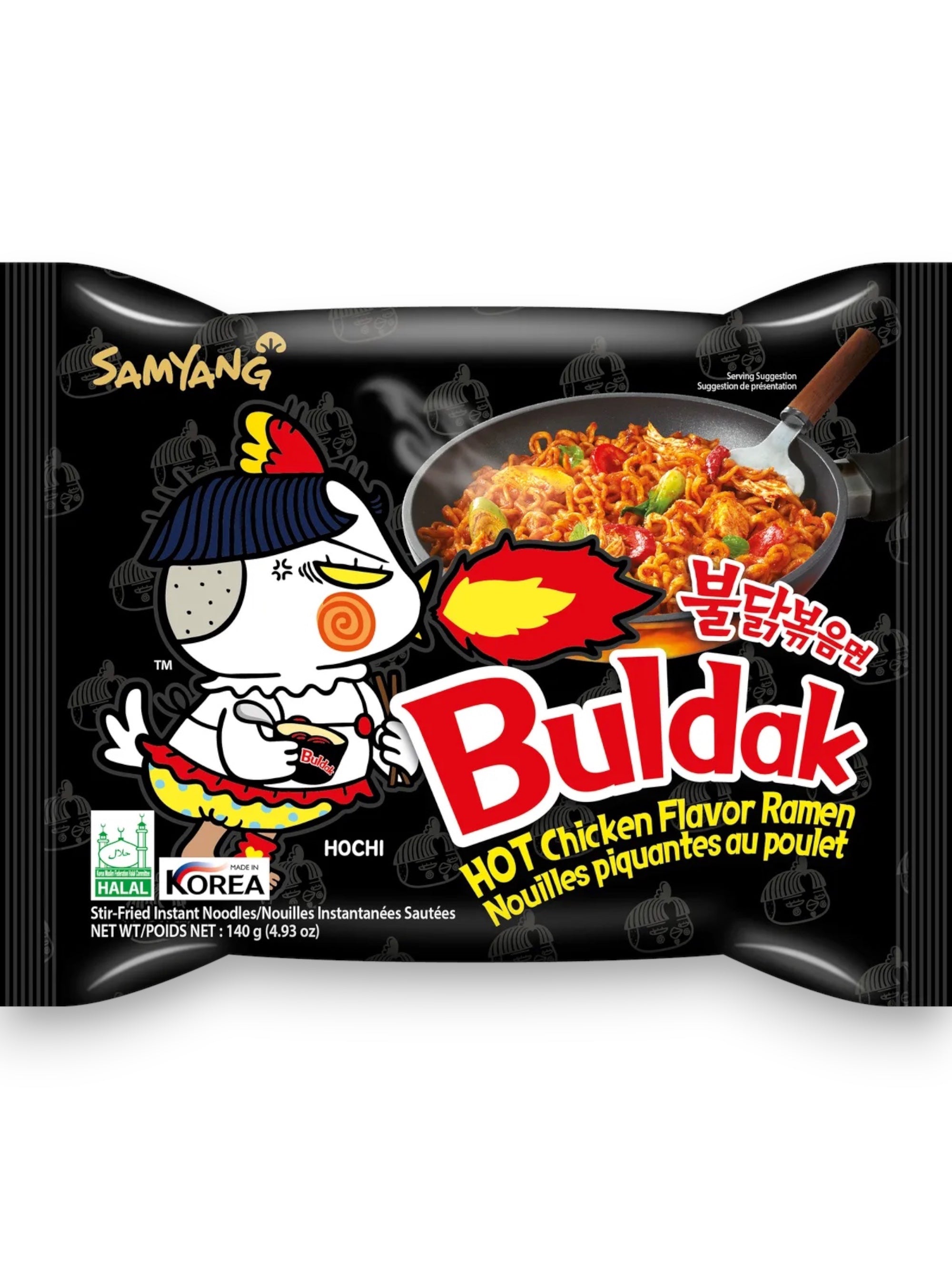 Samyang Buldak Original Hot Chicken Flavor Ramen | Korean Spicy Instant Noodles