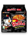 Samyang Buldak Hot Chicken Flavor Ramen Multipack (Pack of 5) | Imported Korean Spicy Instant Noodles
