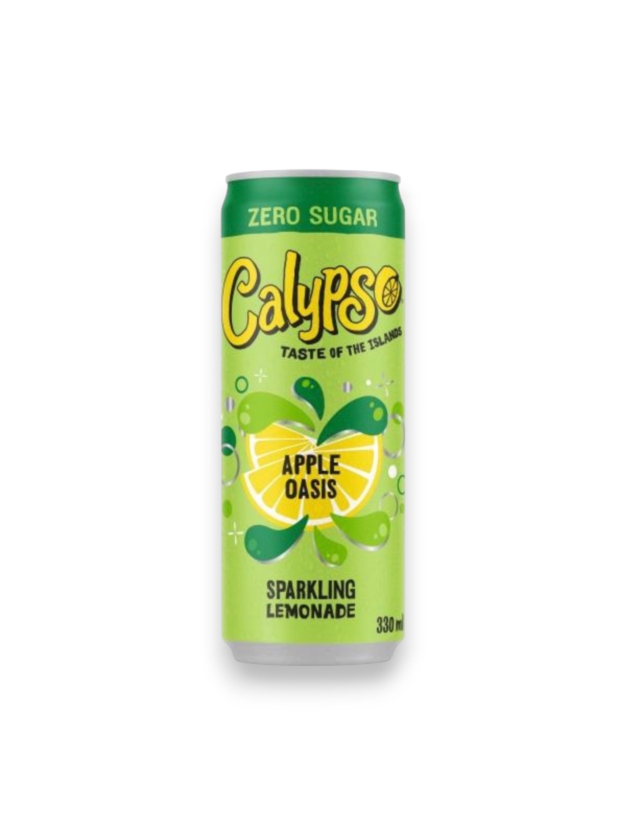 Calypso Apple Oasis Zero Sugar 330ml Can – Refreshing Apple Drink | No Sugar Added
