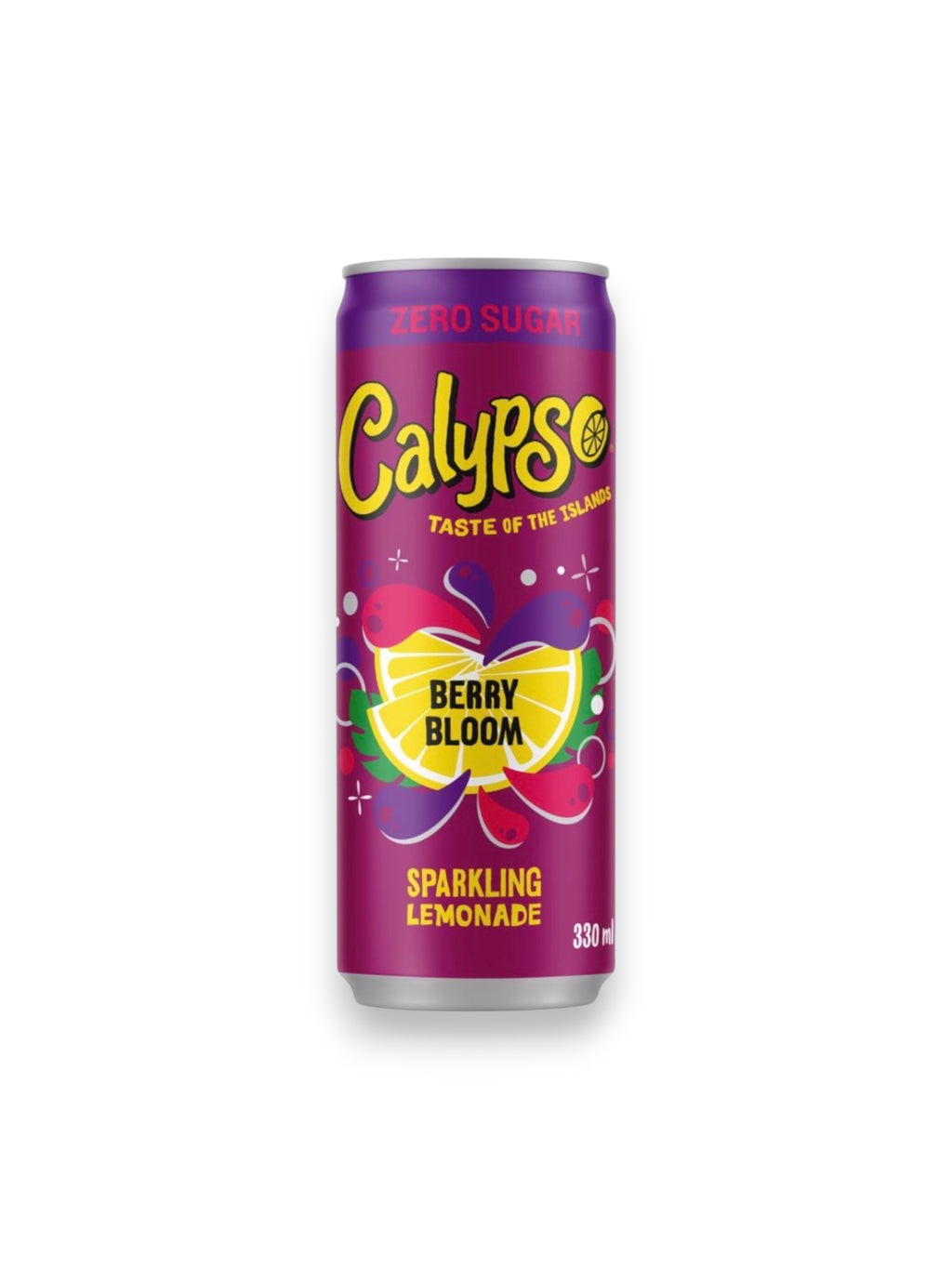 Calypso Berry Bloom Drink 330ml Can – Mixed Berry Flavored Beverage