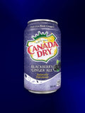 Canada Dry Blackberry Ginger Ale 355ml Can – Imported Sparkling Soft Drink