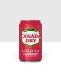 Canada Dry Cranberry Ginger Ale – American Import | 355 mL Can