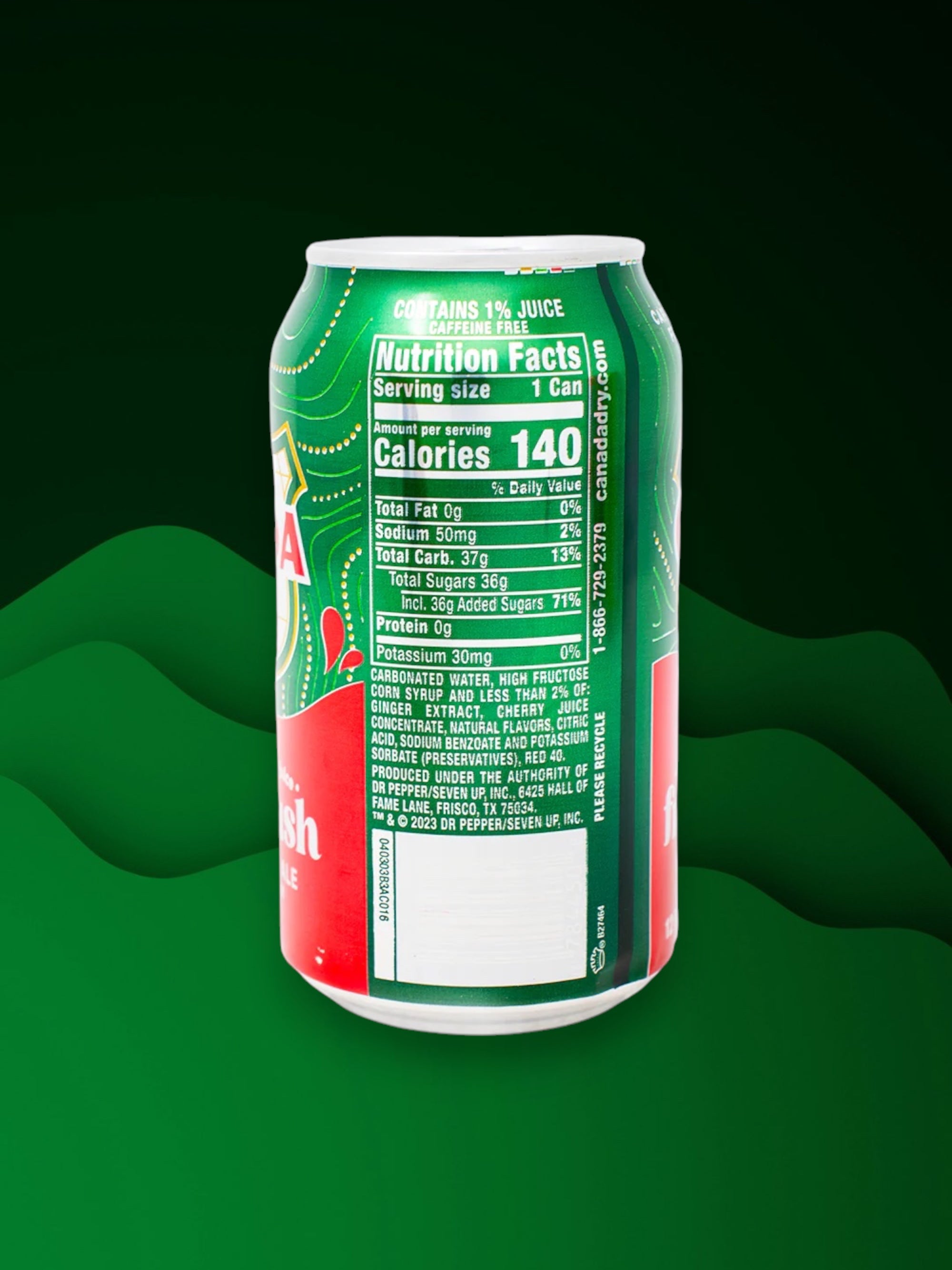 Canada Dry Fruit Splash 355ml Can – Imported Sparkling Soft Drink