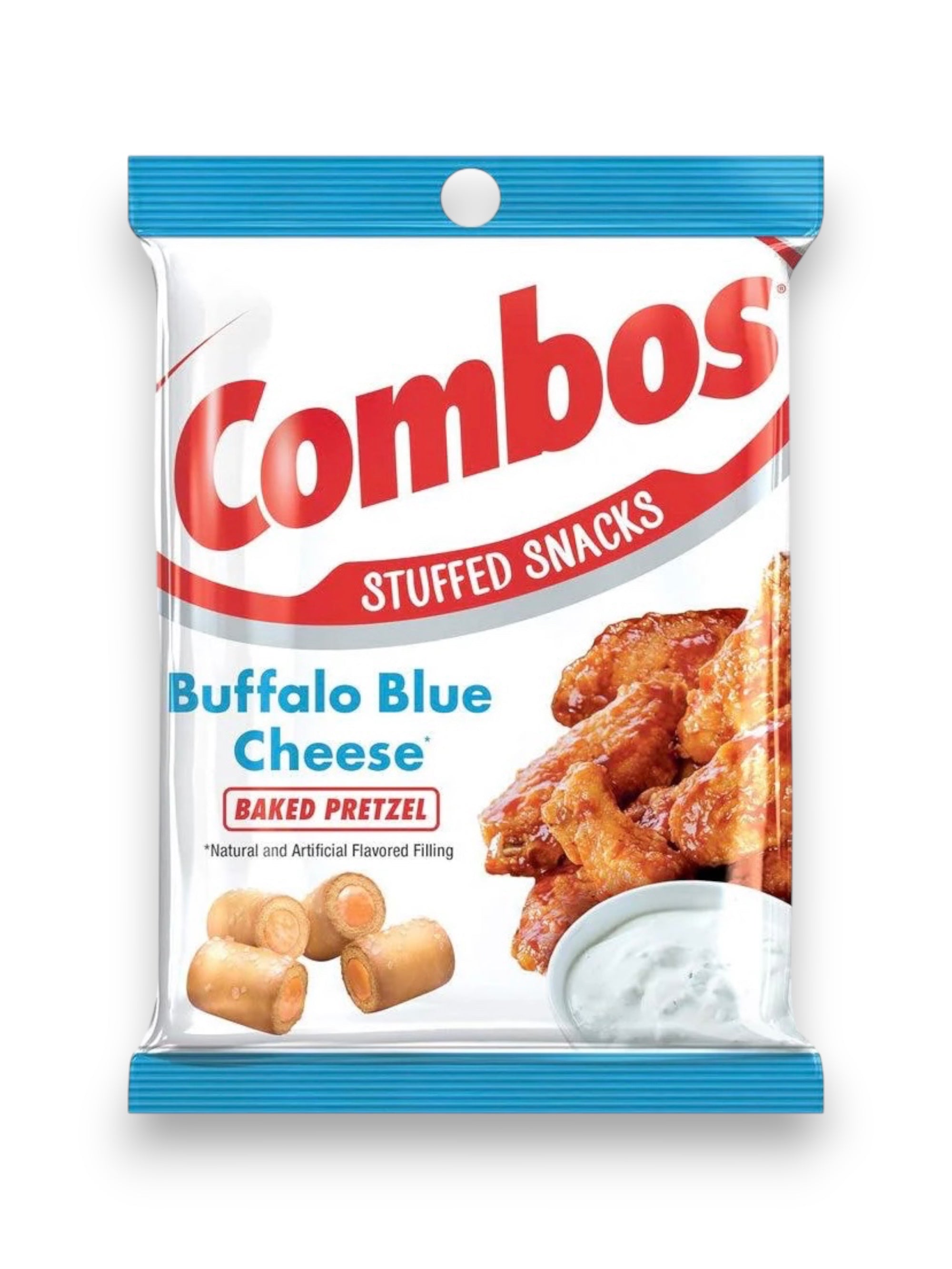 Combos Buffalo Blue Cheese Baked Pretzel Snacks 178g | Imported Exotic Snack