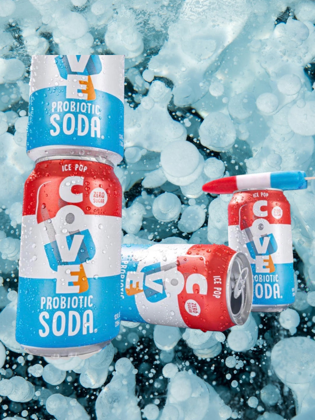 Cove Soda Glace 355ml Can – Refreshing Ice-Style Sparkling Soft Drink