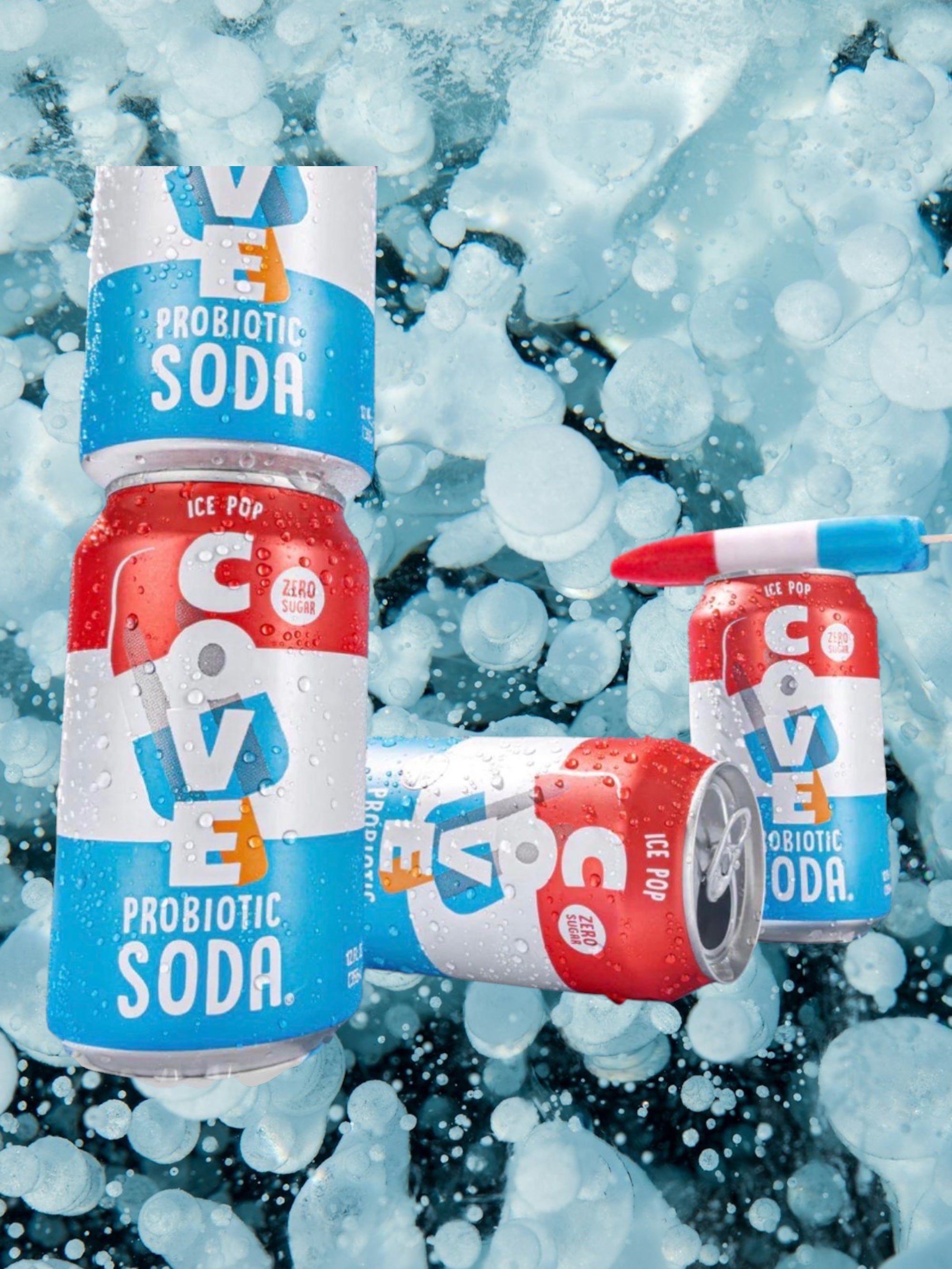 Cove Soda Glace 355ml Can – Refreshing Ice-Style Sparkling Soft Drink