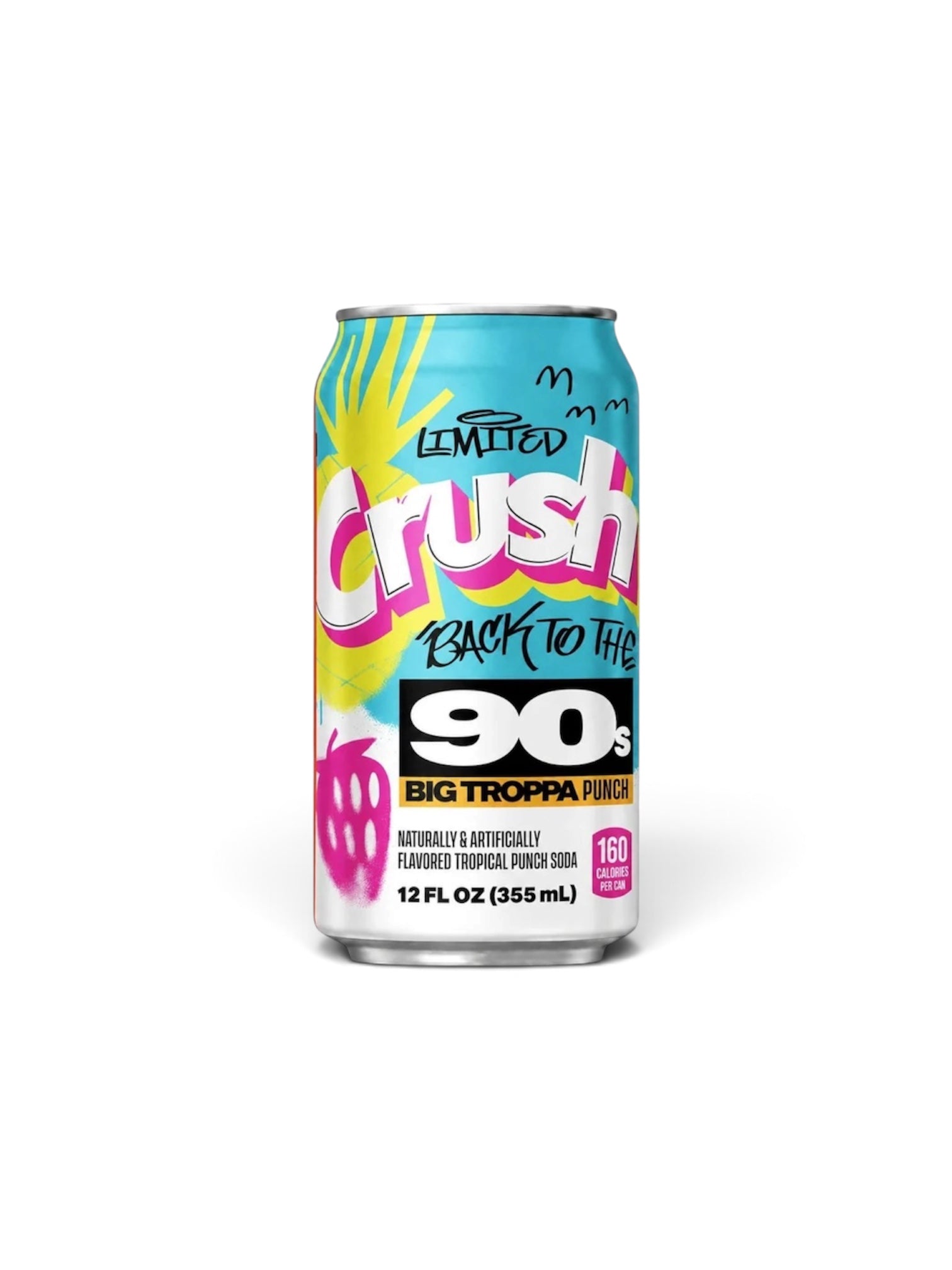 Crush Back to the 90s Big Troppa Punch – Imported Soft Drink