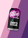Dr Pepper Blackberry Zero Sugar Imported Exotic Soda Drink – 355ml Can