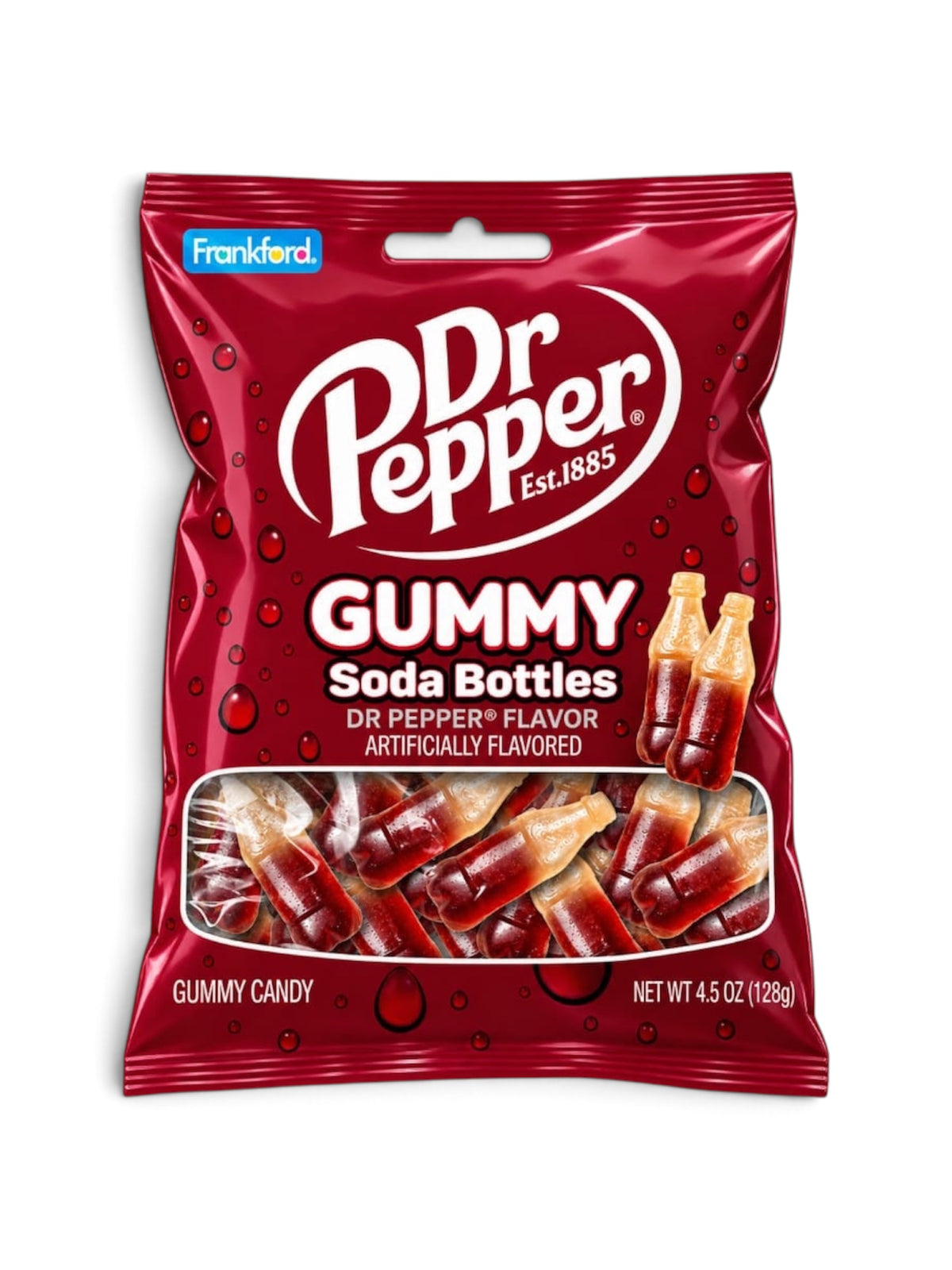 Dr Pepper Gummy Soda Bottles – 128g