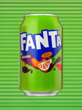 Fanta Exotic Kum Naturlige Aromaer Flavoured Soda 355ml Imported Exotic Drink