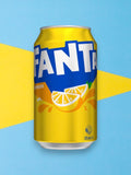 Fanta Lemon Flavoured Soda 355ml Imported Exotic Drink