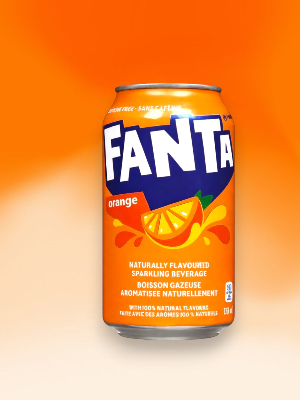 Fanta Orange Flavoured Soda 355ml Imported Exotic Drink