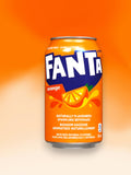 Fanta Orange Flavoured Soda 355ml Imported Exotic Drink