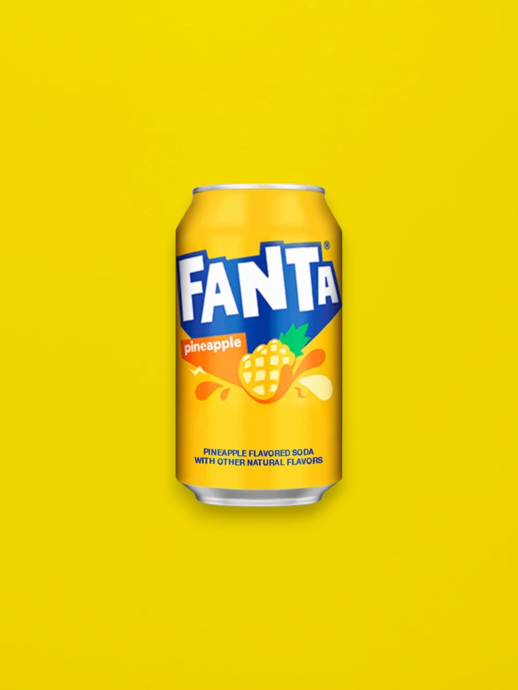 Fanta Pineapple Flavoured Soda 355ml Imported Exotic Drink