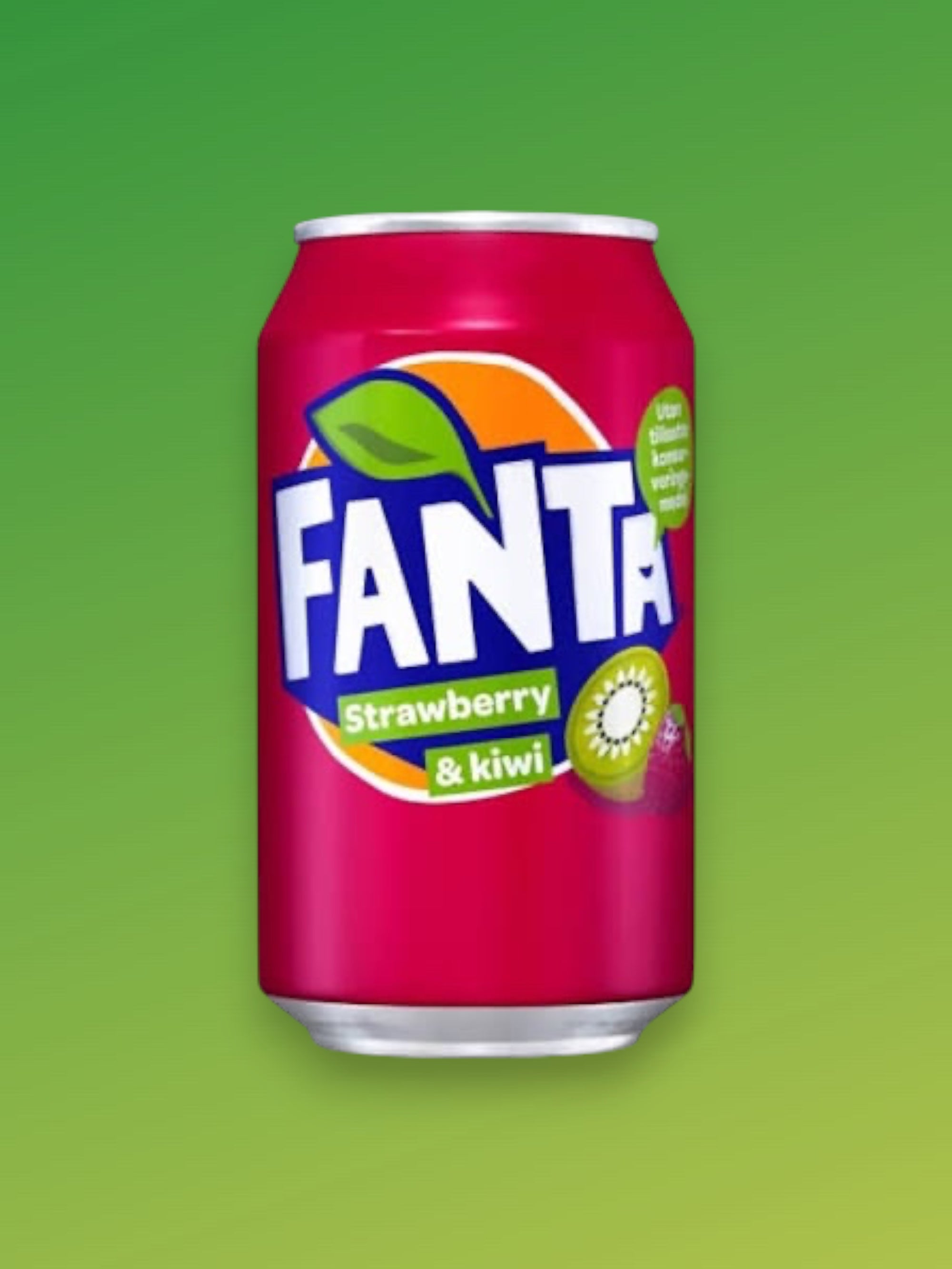Fanta Strawberry Kiwi Flavoured Soda 355ml Imported Exotic Drink