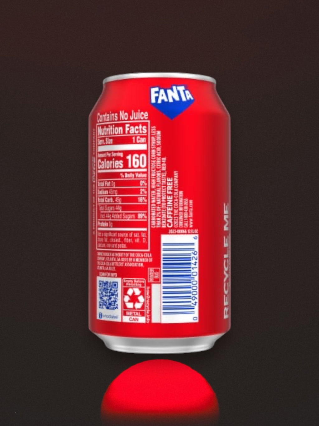 Fanta Strawberry Fraise Flavoured Soda 355ml Imported Exotic Drink