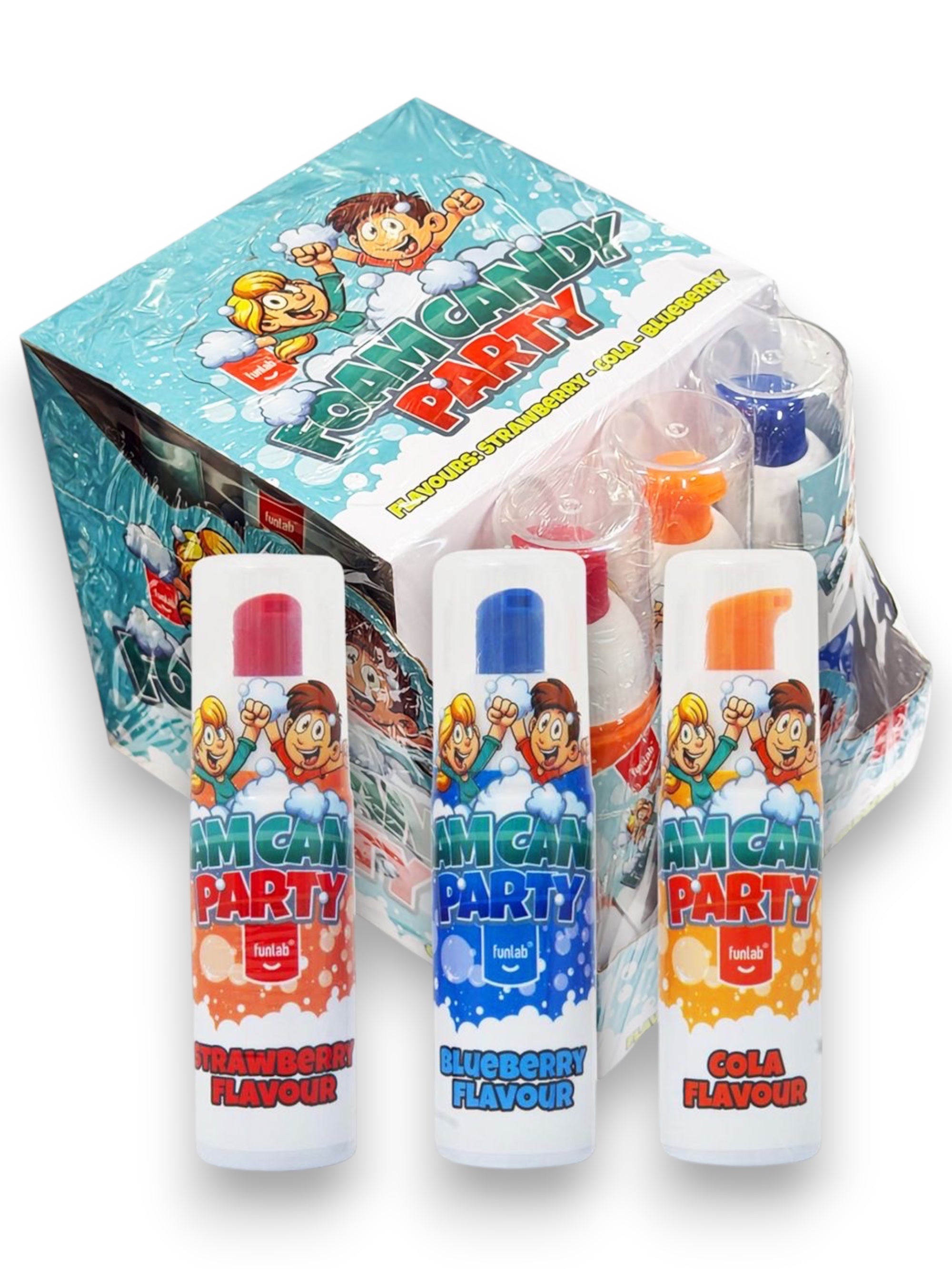 Foam Candy Party Strawberry Candy – Imported from USA