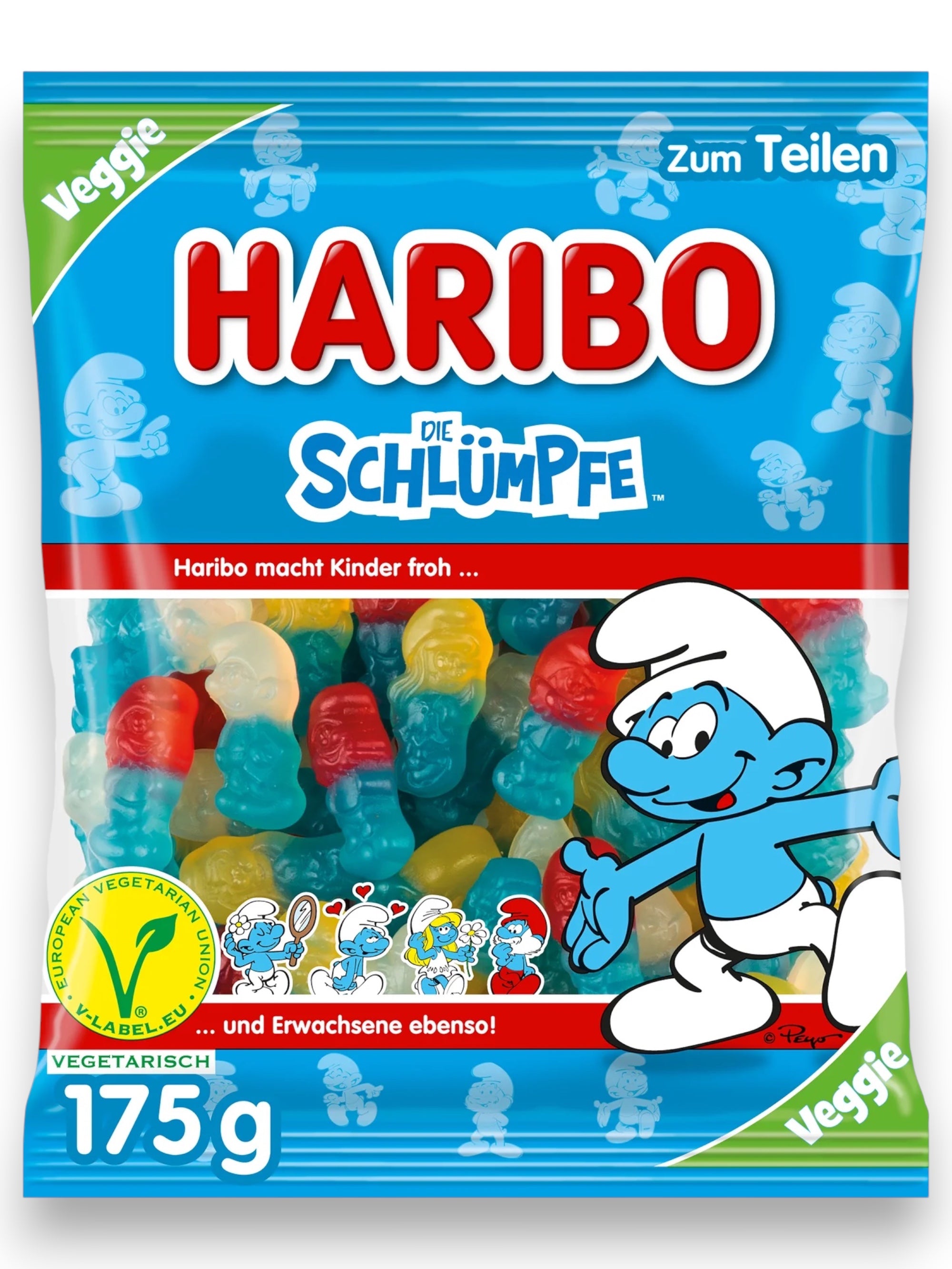 Haribo Die Schlümpfe Gummies 175g | Imported German Candy