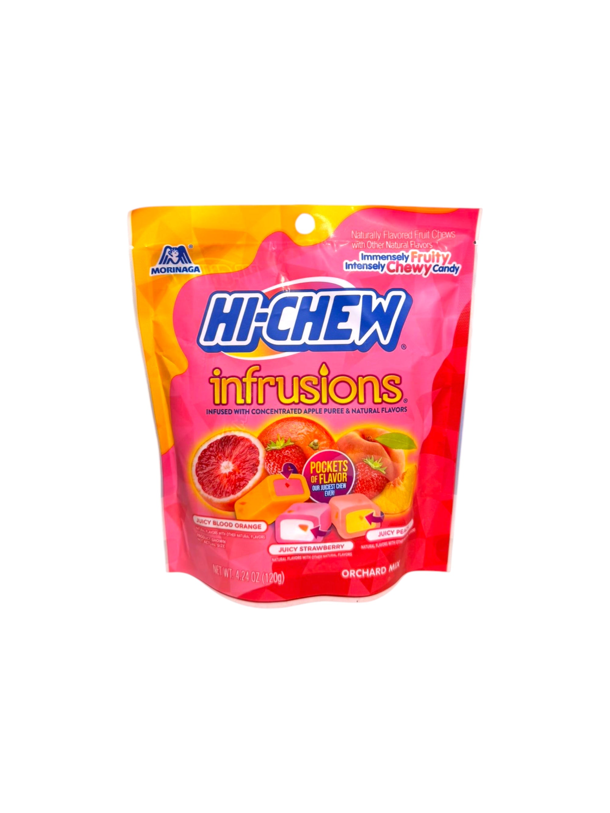 Hi-Chew Infusions candy 120g imported from USA pack
