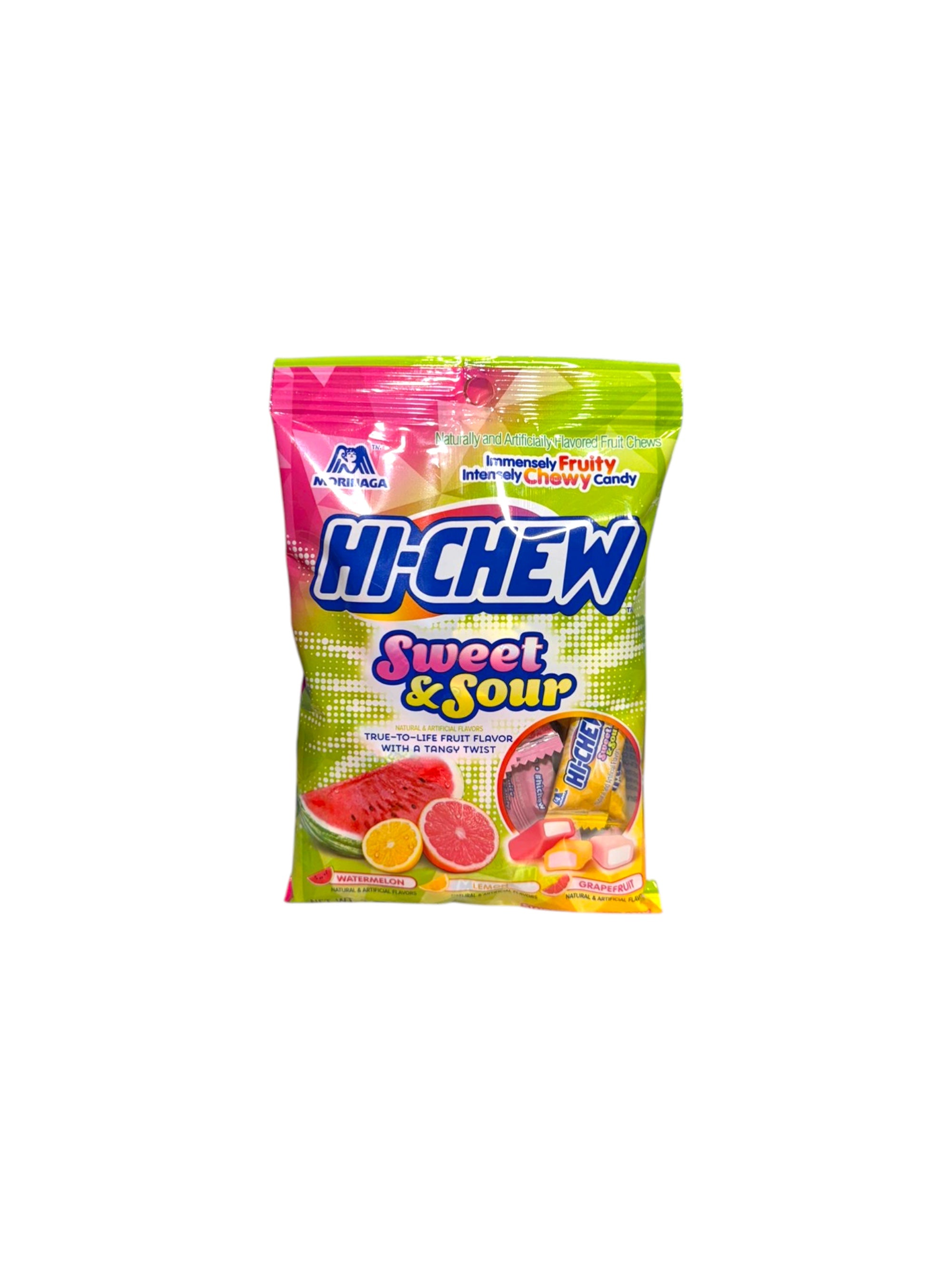 Hi-Chew Sweet and Sour candy 90g imported from USA pack
