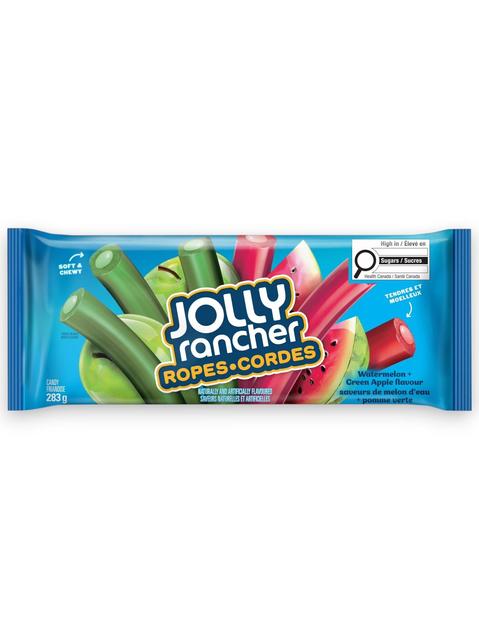 Jolly Rancher Ropes Watermelon & Green Apple 283g | Imported American Candy