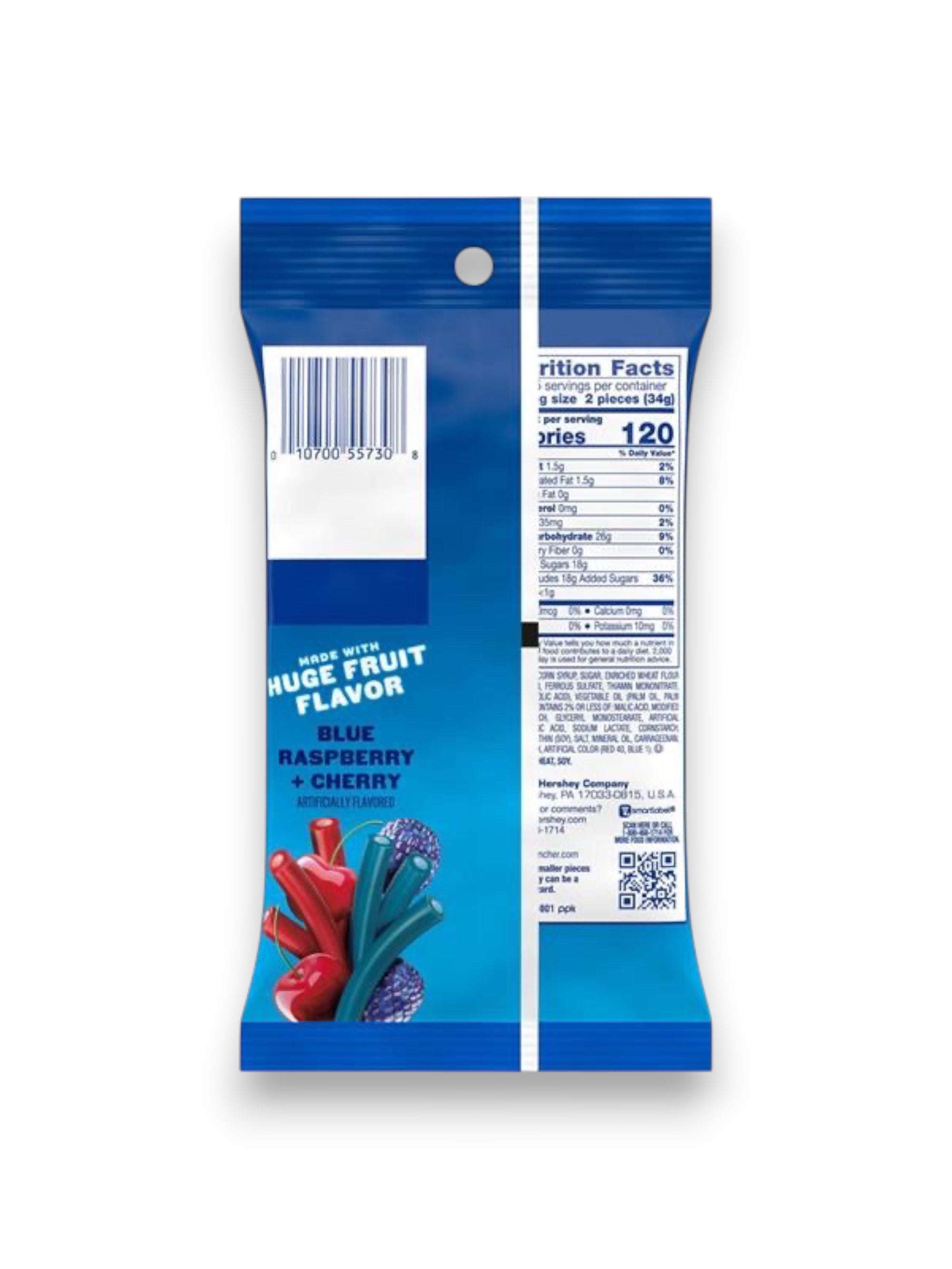 Jolly Rancher Ropes Blue Raspberry & Cherry 170g | Imported American Candy