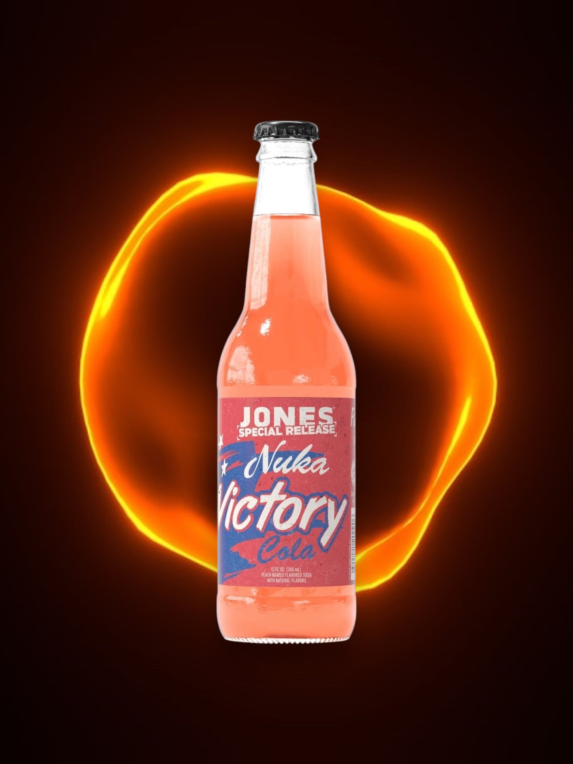 Jones Soda Nuke Victory 355ml Glass Bottle