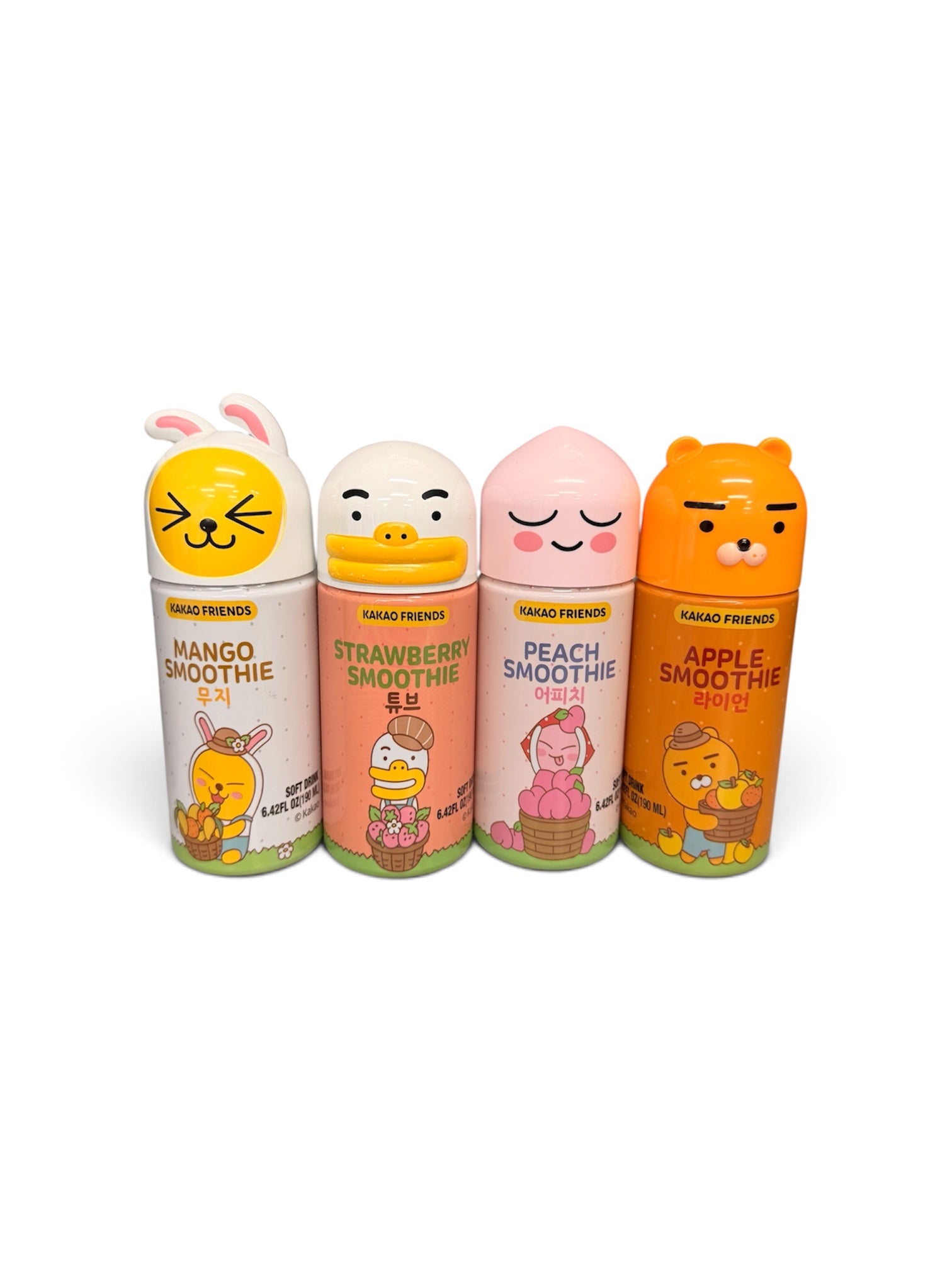 Kakao Friends Smoothie – Mango, Strawberry, Peach & Apple