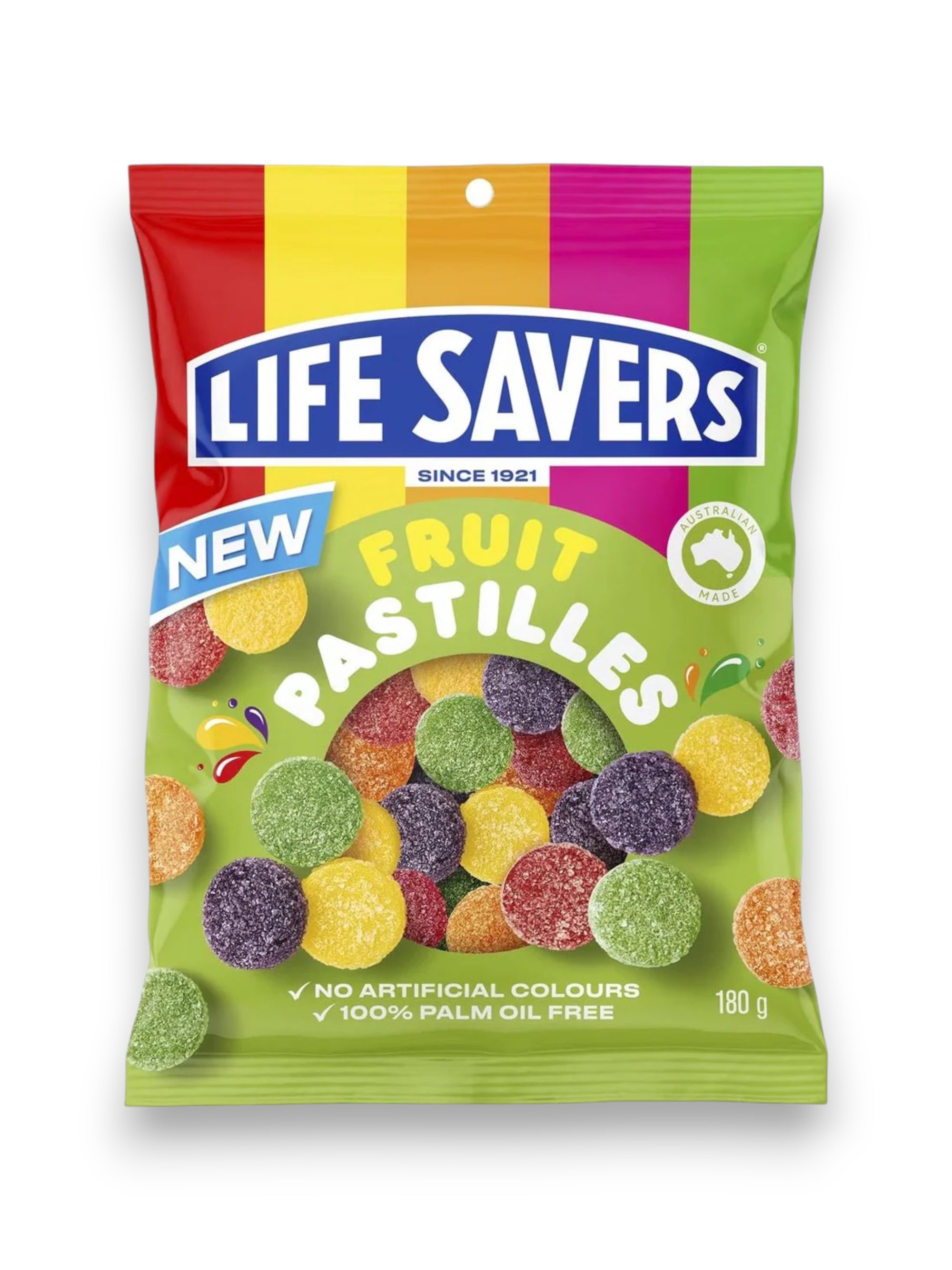 Life Savers Fruit Pastilles 180g Imported Candy – Chewy Fruity Treats