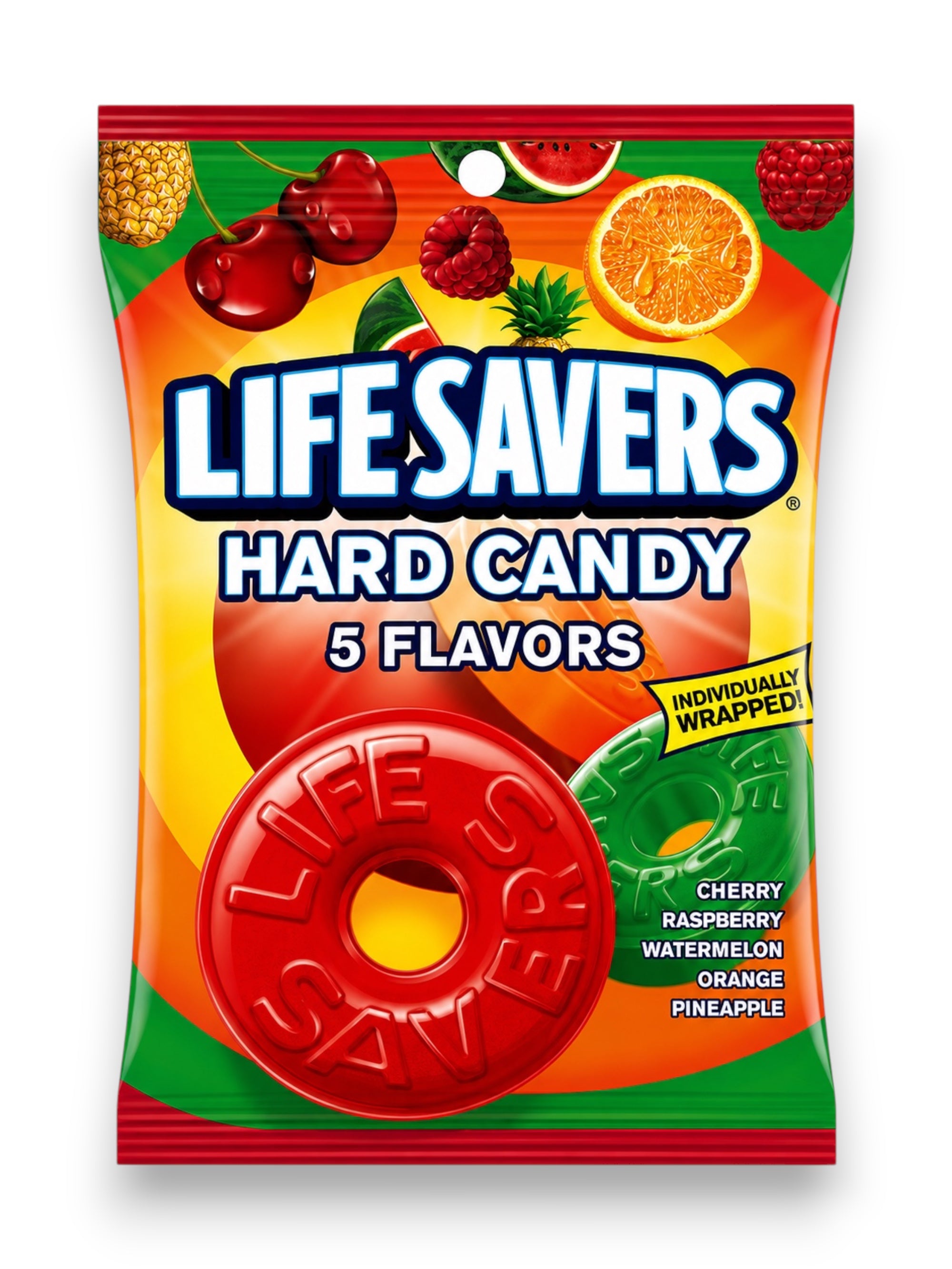 Life Savers Hard Candy 5 Flavours 177g – Imported Fruit Candy