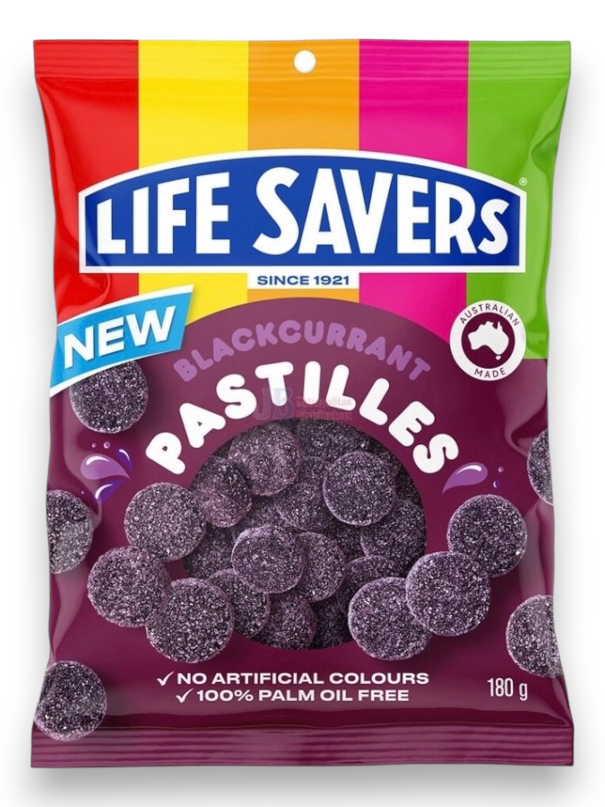 Life Savers Pastilles Blackcurrant 180g – Imported Fruit Candy
