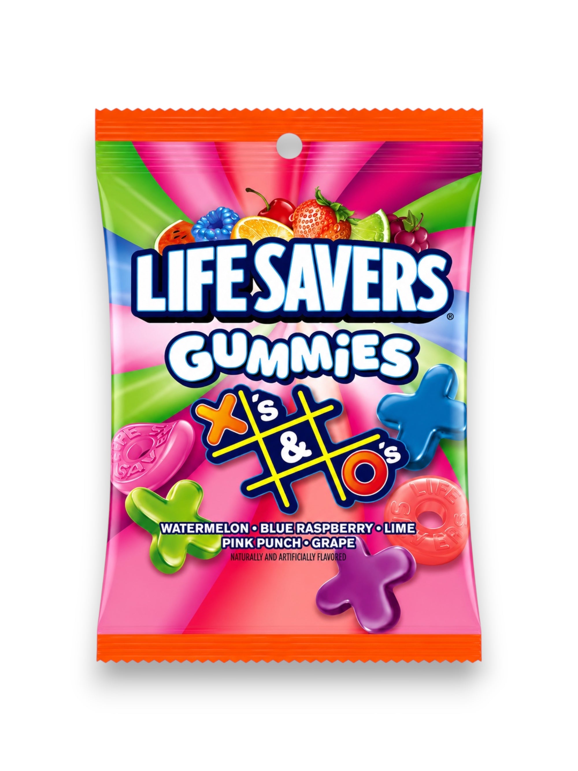 Life Savers Gummies X&O 198g Imported Candy – Fruity Chewy Gummies
