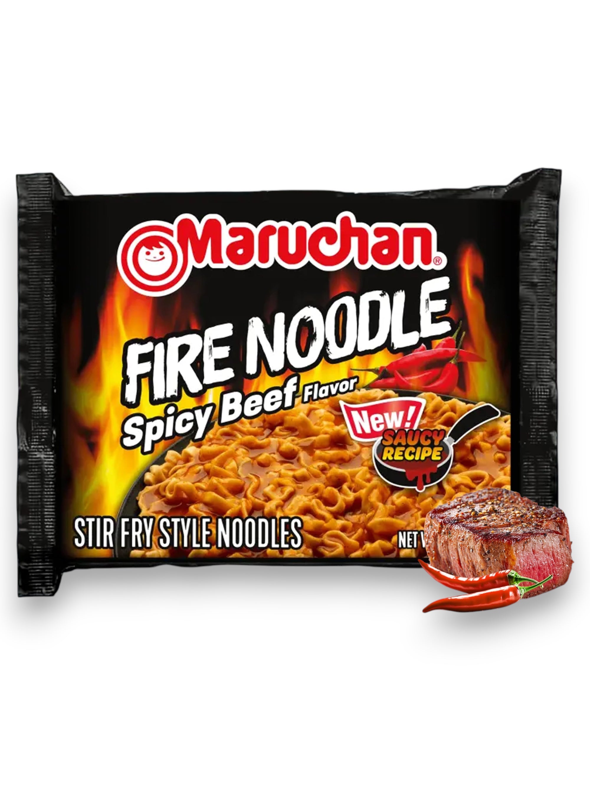 Maruchan Ramen Noodle Soup Spicy Beef Flavor | Instant Ramen Noodles