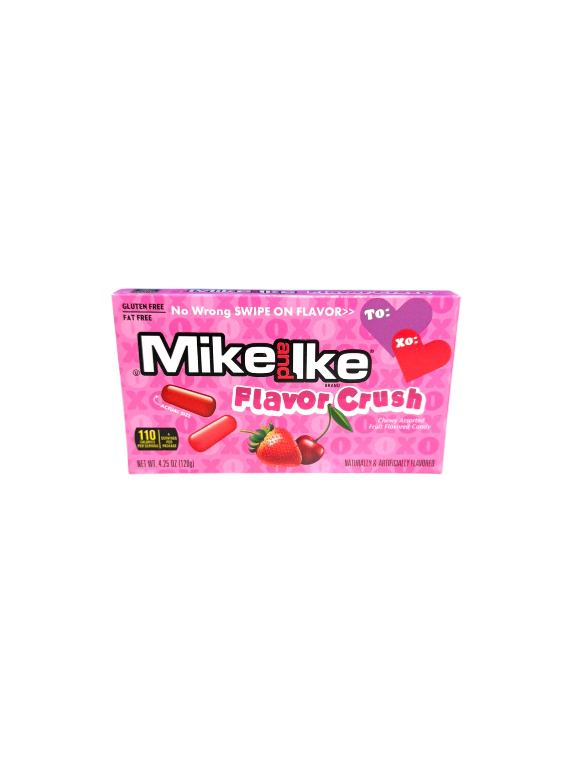 Mike and Ike Crush mix theatre box 120g chewy soda flavored candy imported USA exotic snack
